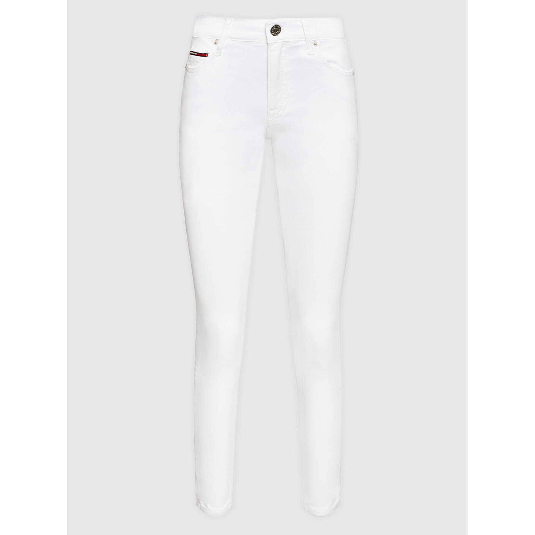 Tommy Jeans Дънки Sophie DW0DW12169 Бял Skinny Fit - Pepit.bg