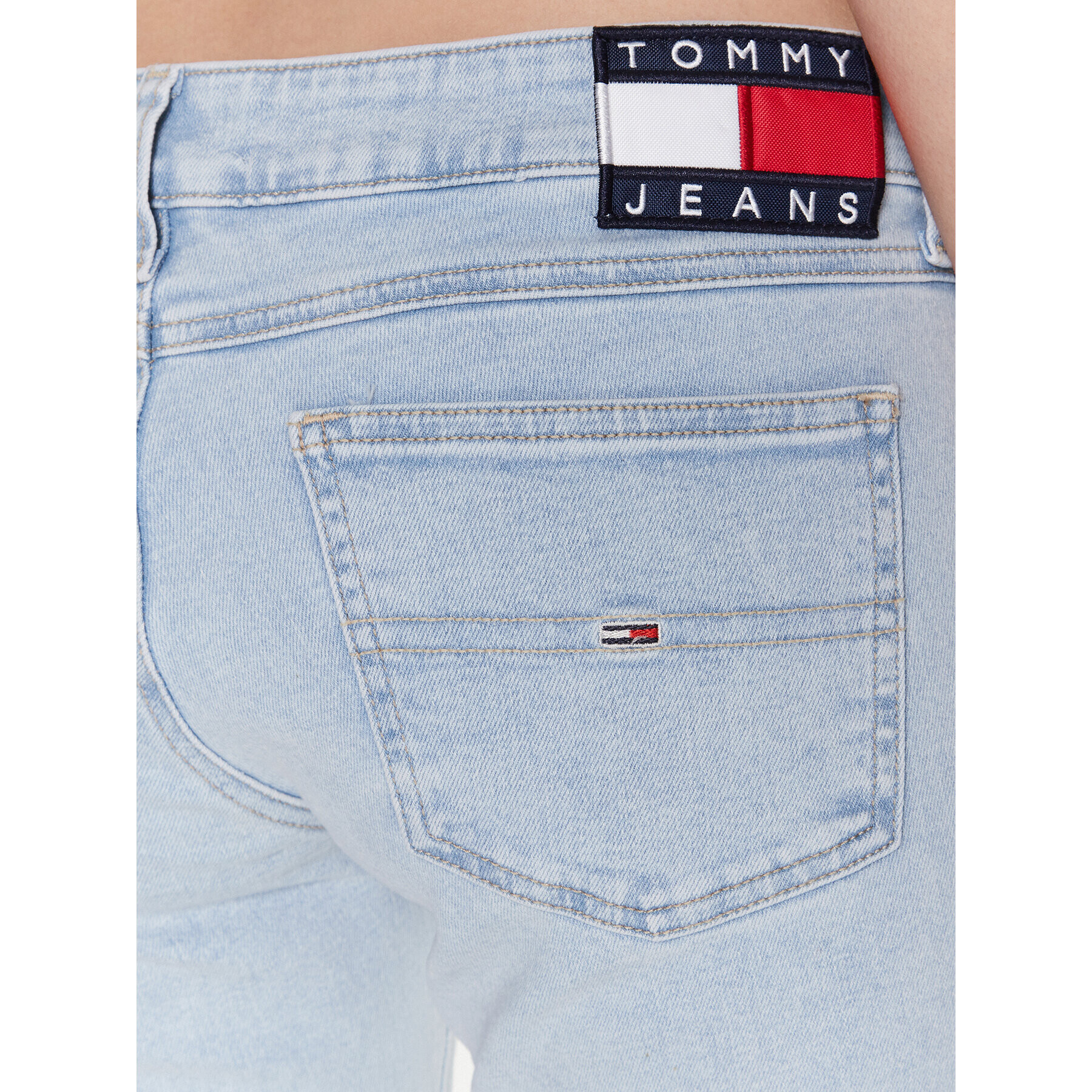 Tommy Jeans Дънки Sophie DW0DW15511 Син Skinny Fit - Pepit.bg