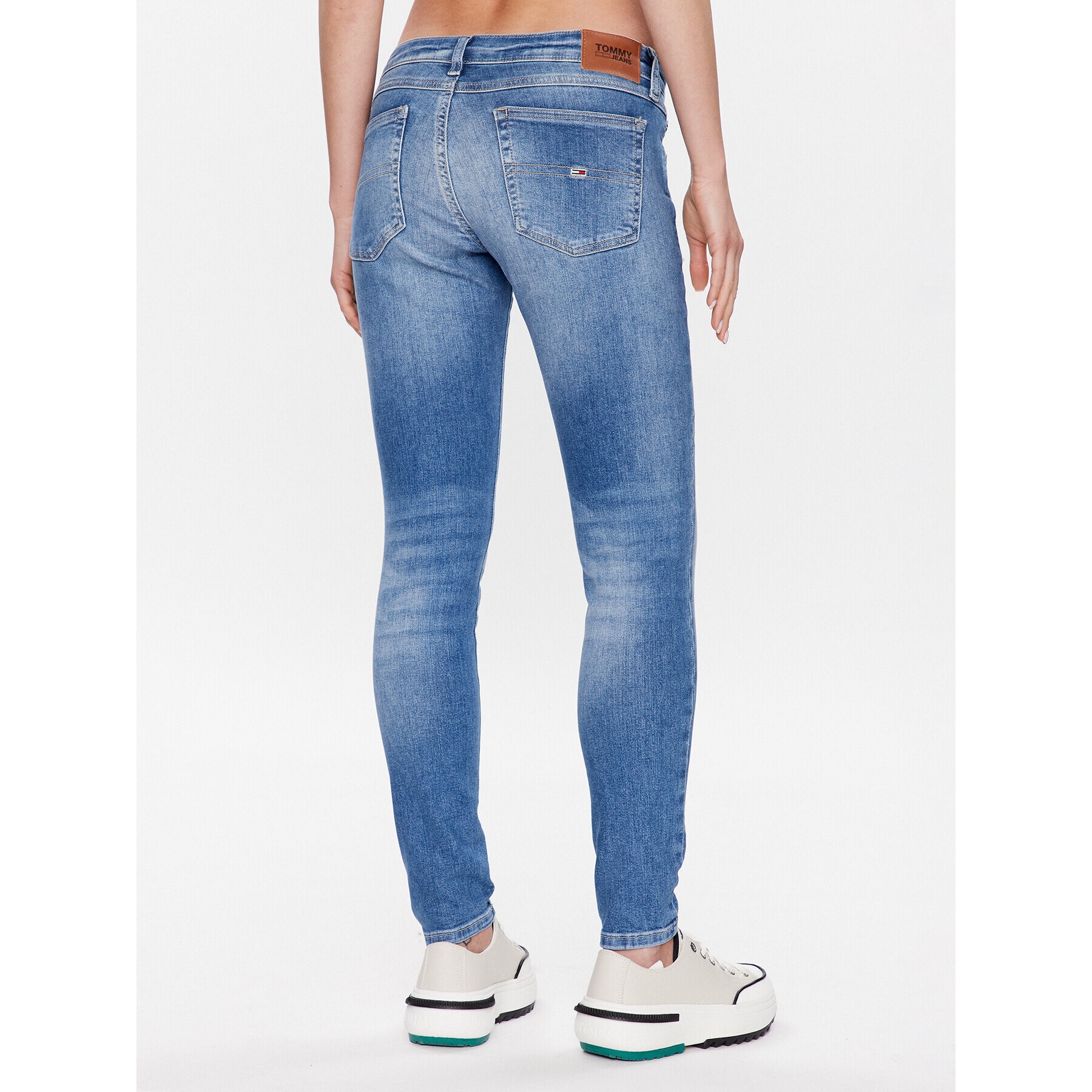 Tommy Jeans Дънки Sophie DW0DW15735 Син Skinny Fit - Pepit.bg