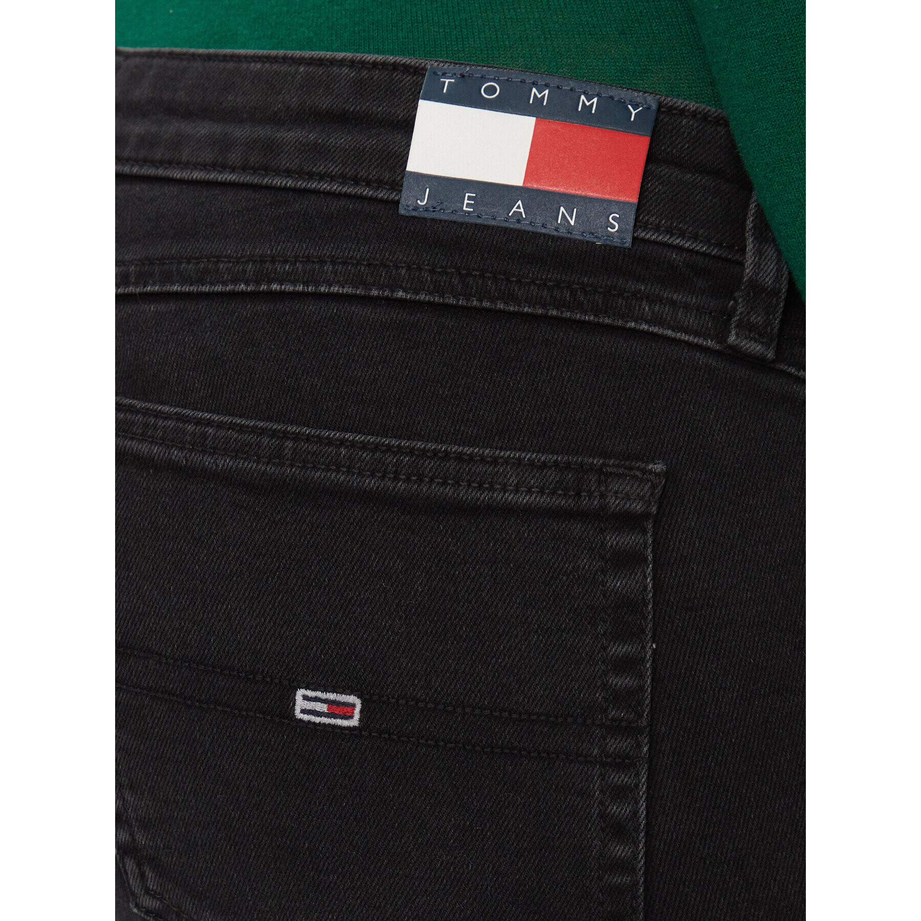 Tommy Jeans Дънки Sophie DW0DW17144 Черен Skinny Fit - Pepit.bg