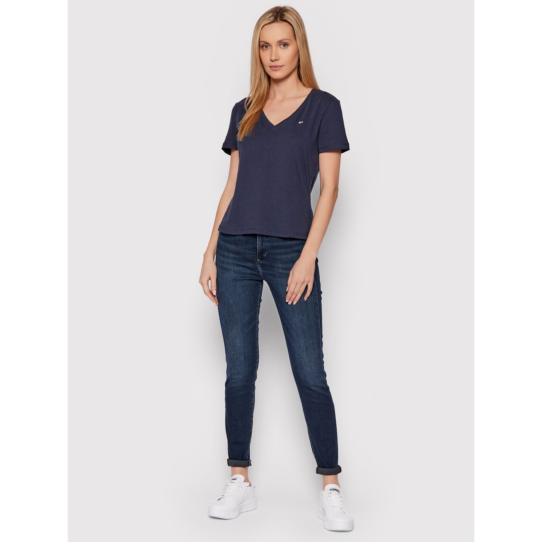 Tommy Jeans Дънки Sylvia DW0DW11581 Тъмносин Super Skinny Fit - Pepit.bg