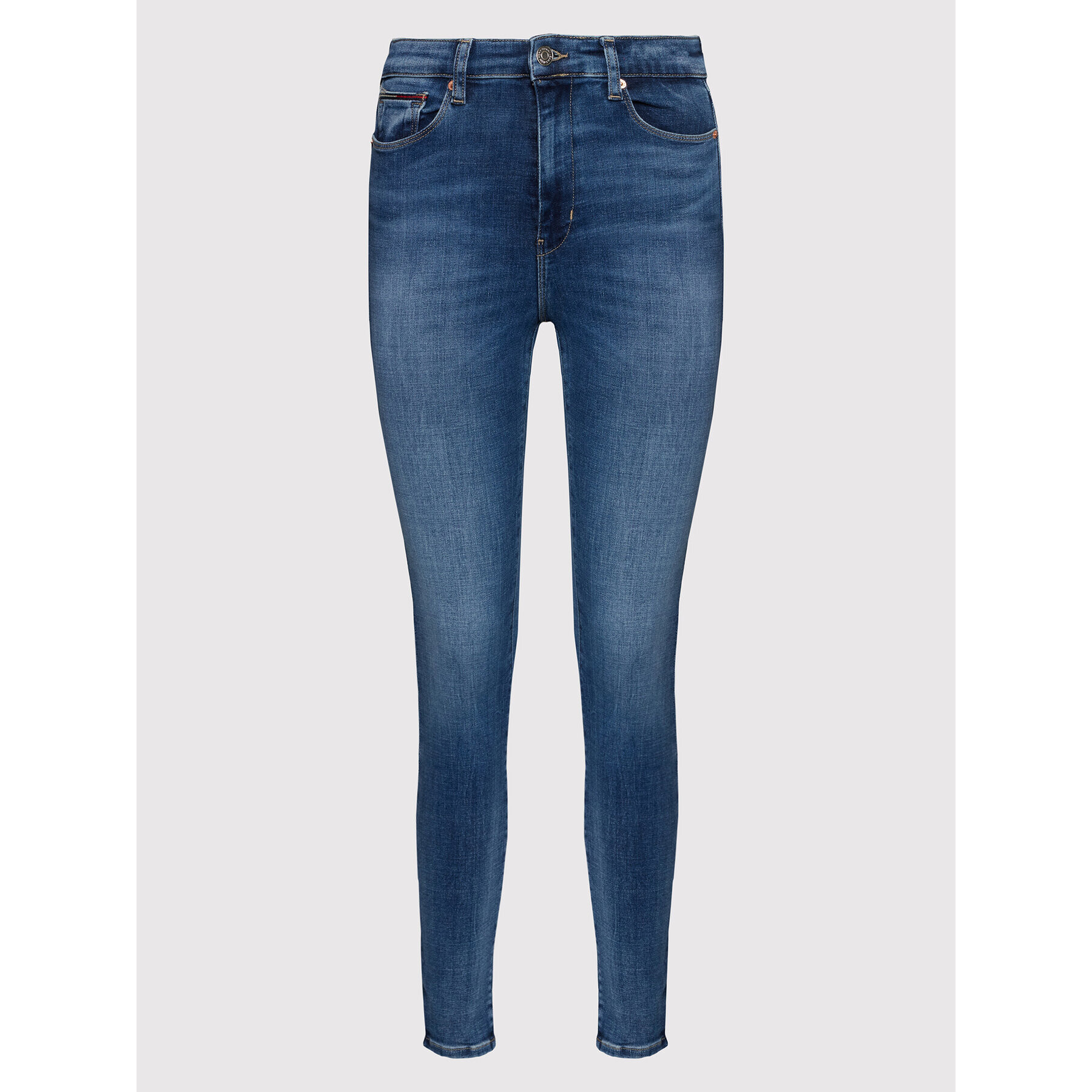 Tommy Jeans Дънки Sylvia DW0DW13354 Син Skinny Fit - Pepit.bg