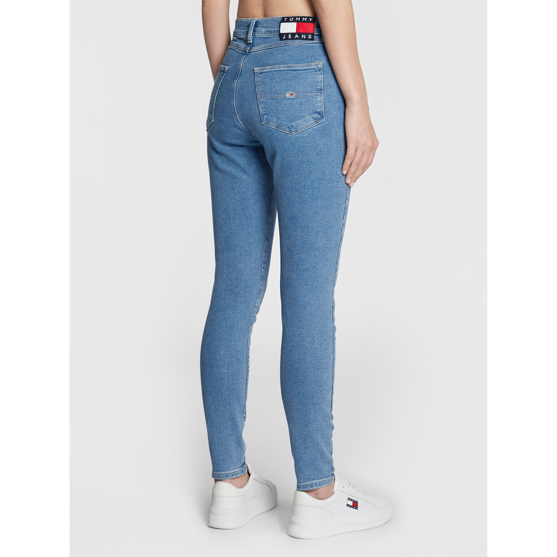 Tommy Jeans Дънки Sylvia DW0DW13900 Син Super Skinny Fit - Pepit.bg