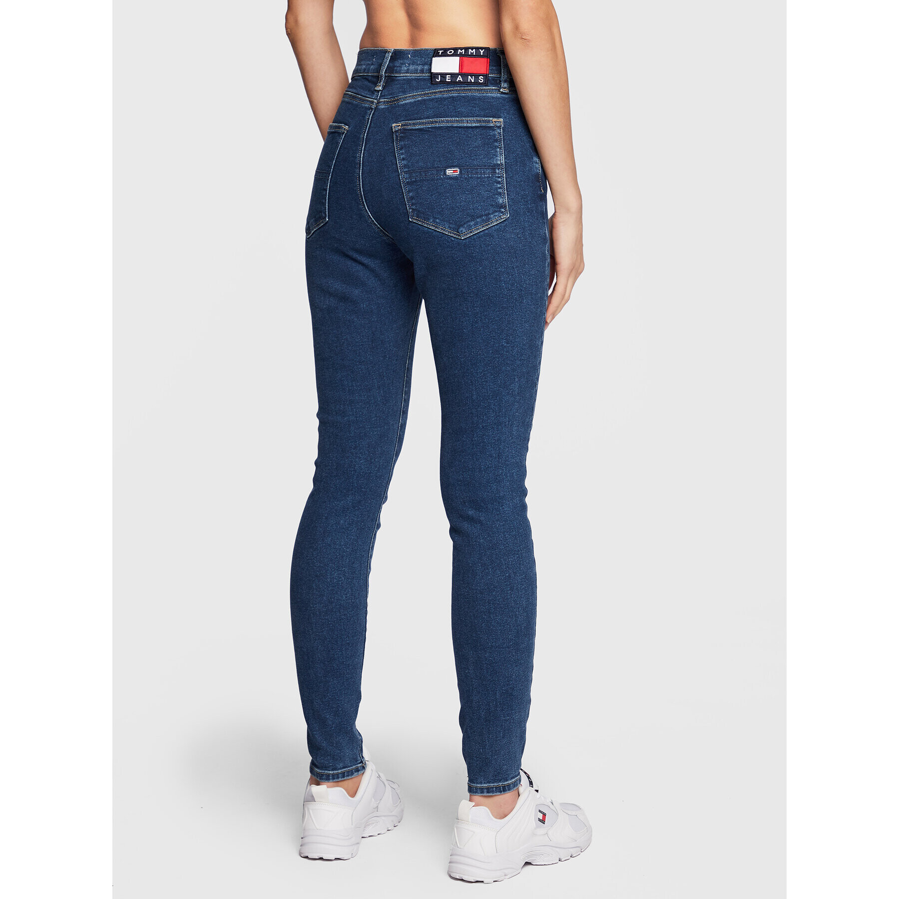 Tommy Jeans Дънки Sylvia DW0DW14095 Син Skinny Fit - Pepit.bg