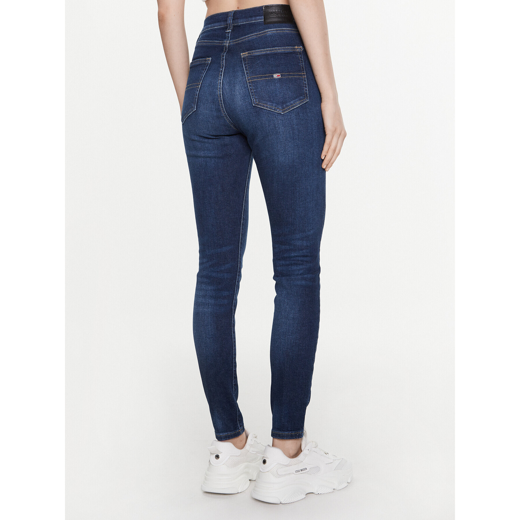 Tommy Jeans Дънки Sylvia DW0DW15488 Тъмносин Skinny Fit - Pepit.bg