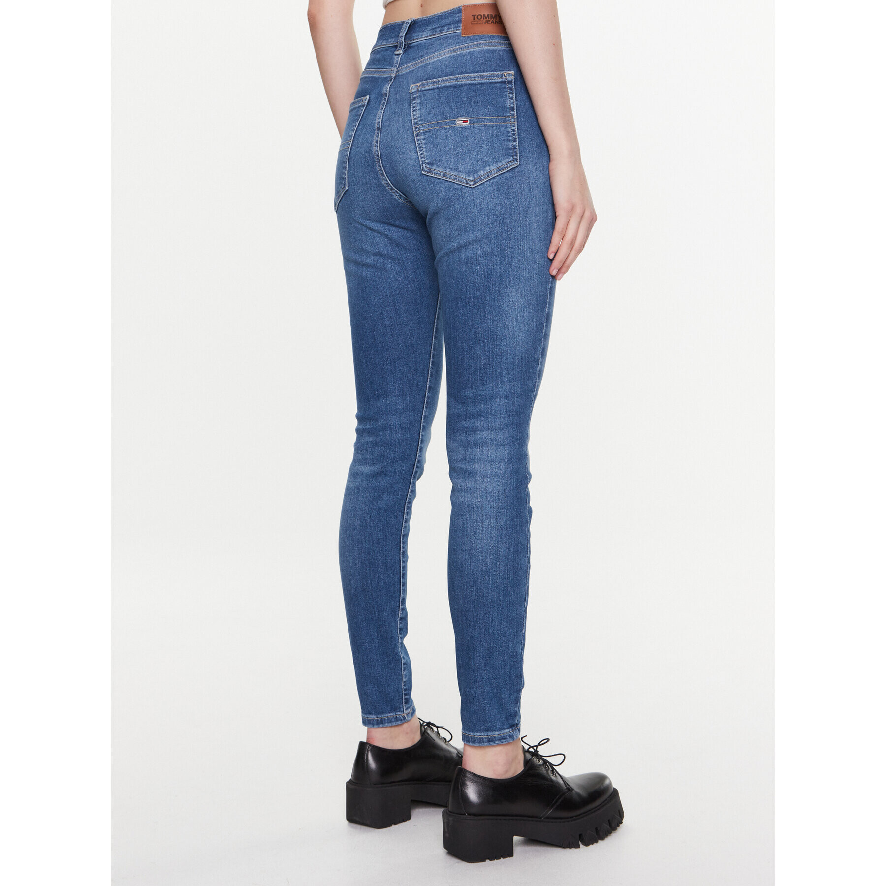 Tommy Jeans Дънки Sylvia DW0DW15491 Син Skinny Fit - Pepit.bg
