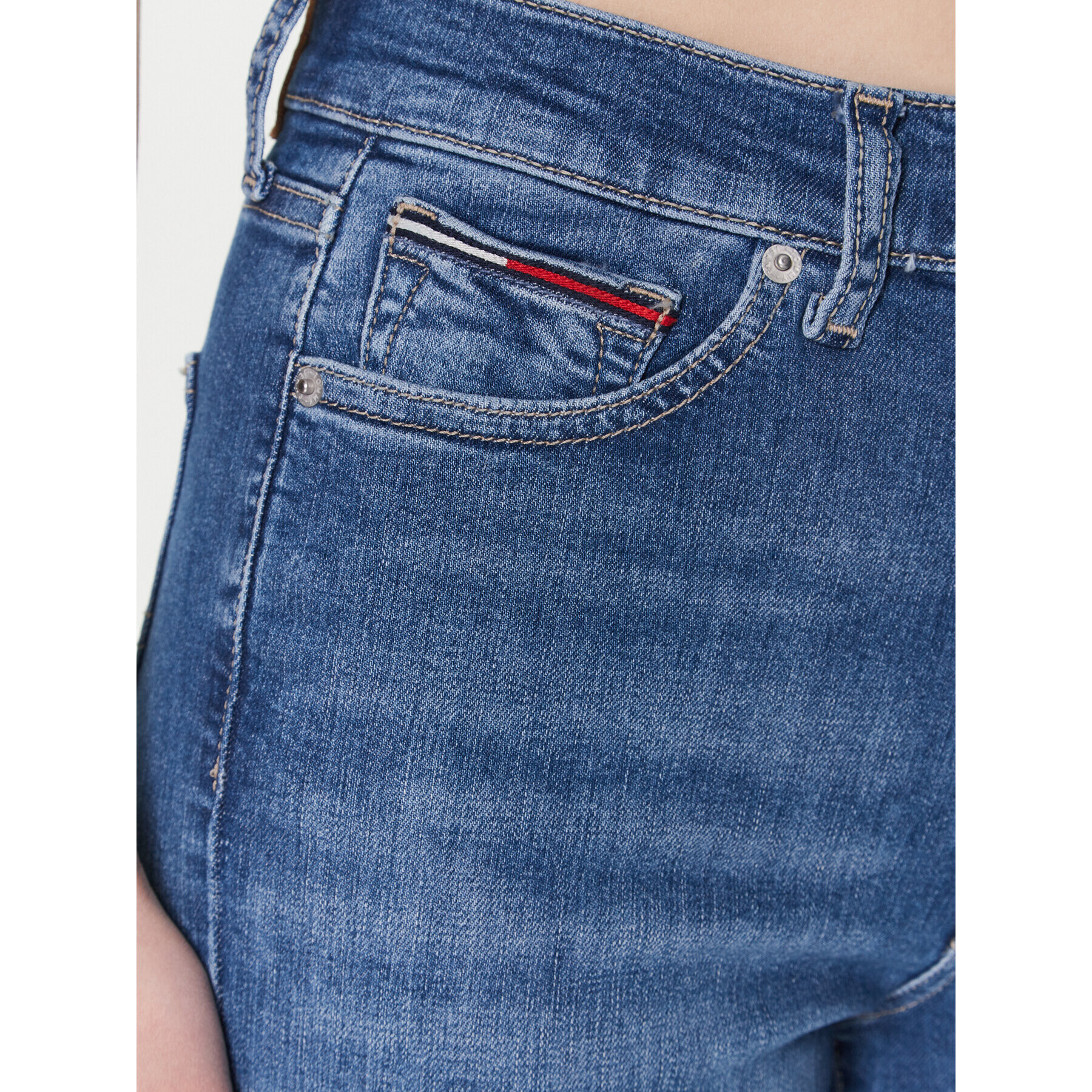 Tommy Jeans Дънки Sylvia DW0DW15491 Син Skinny Fit - Pepit.bg
