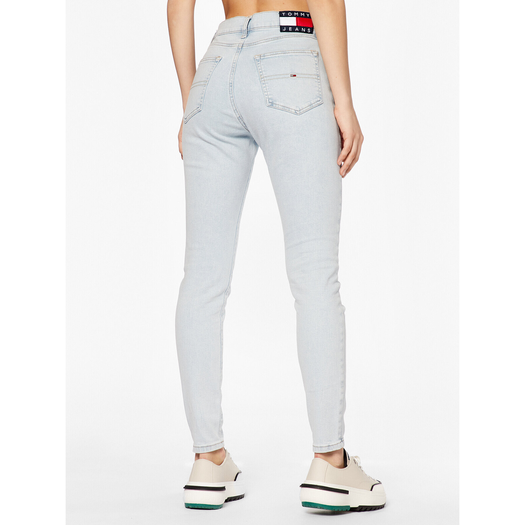 Tommy Jeans Дънки Sylvia DW0DW15512 Син Skinny Fit - Pepit.bg