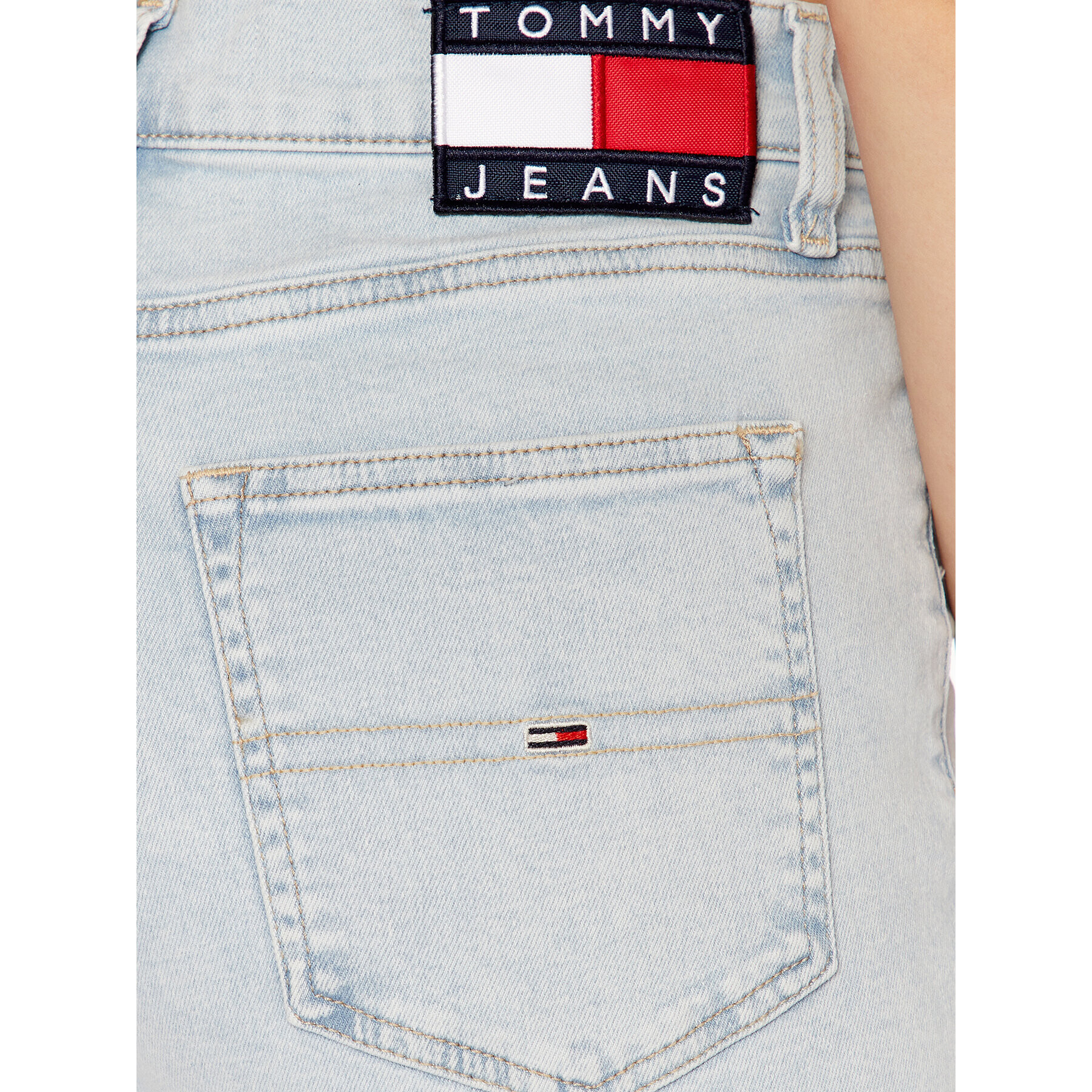 Tommy Jeans Дънки Sylvia DW0DW15512 Син Skinny Fit - Pepit.bg