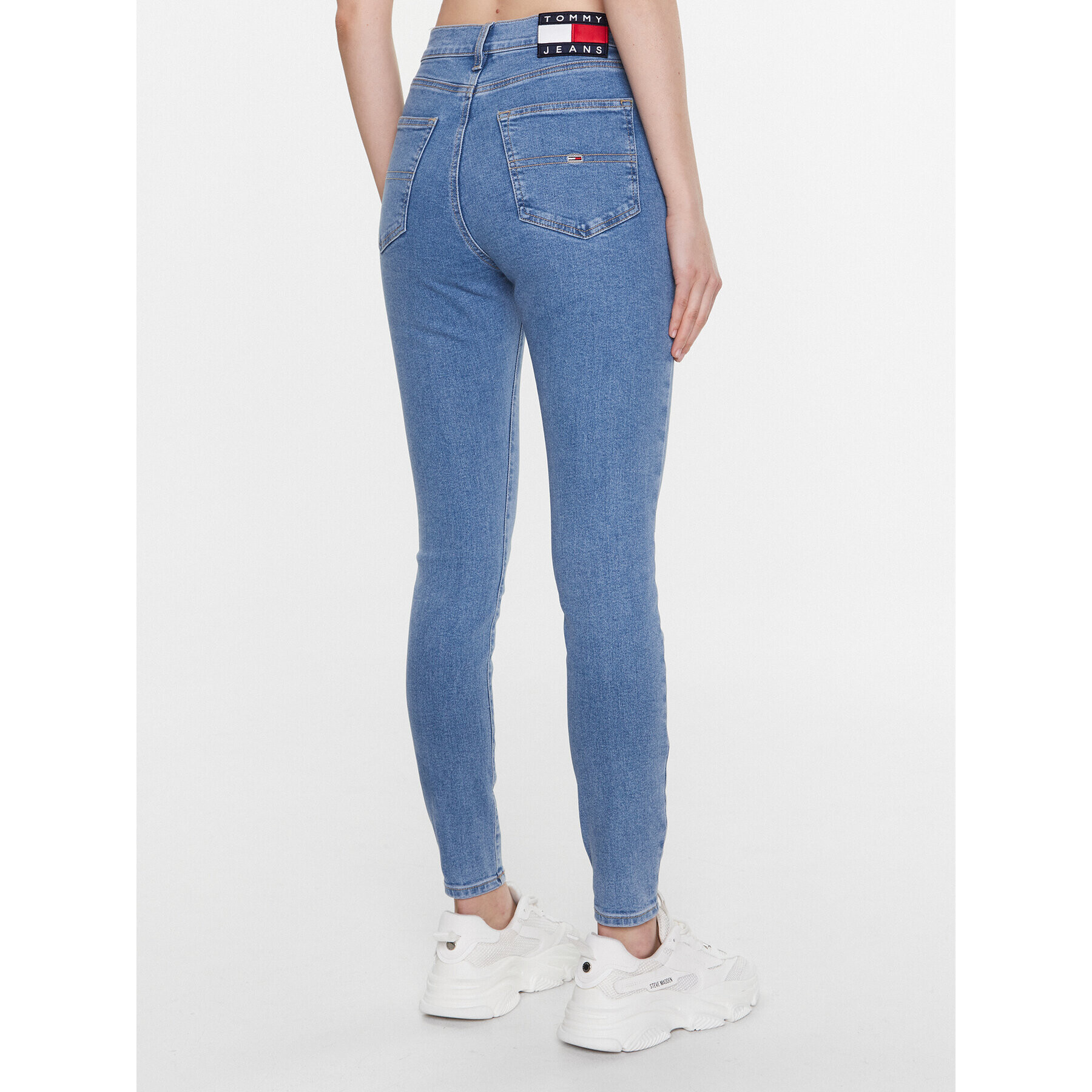 Tommy Jeans Дънки Sylvia DW0DW15741 Син Skinny Fit - Pepit.bg