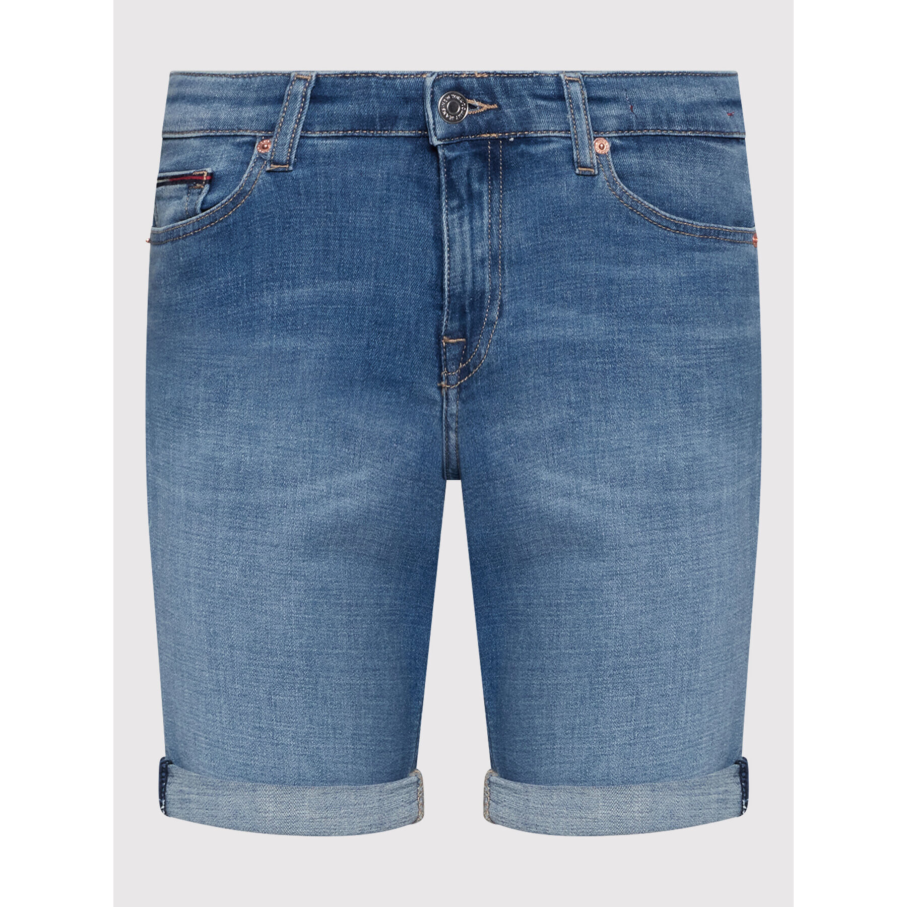 Tommy Jeans Дънкови шорти DW0DW12518 Син Regular Fit - Pepit.bg