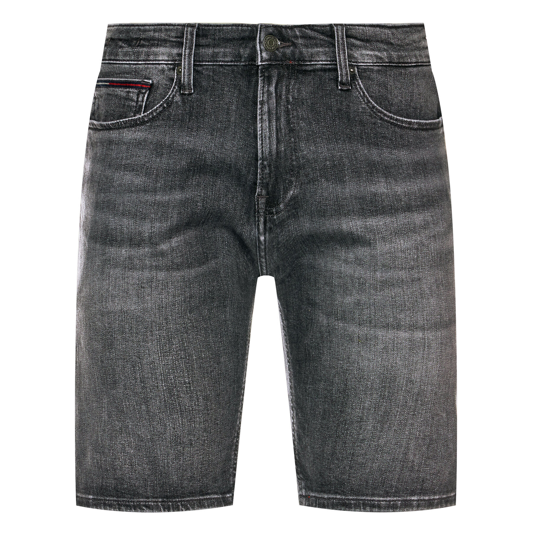 Tommy Jeans Дънкови шорти Scanton DM0DM07982 Сив Slim Fit - Pepit.bg