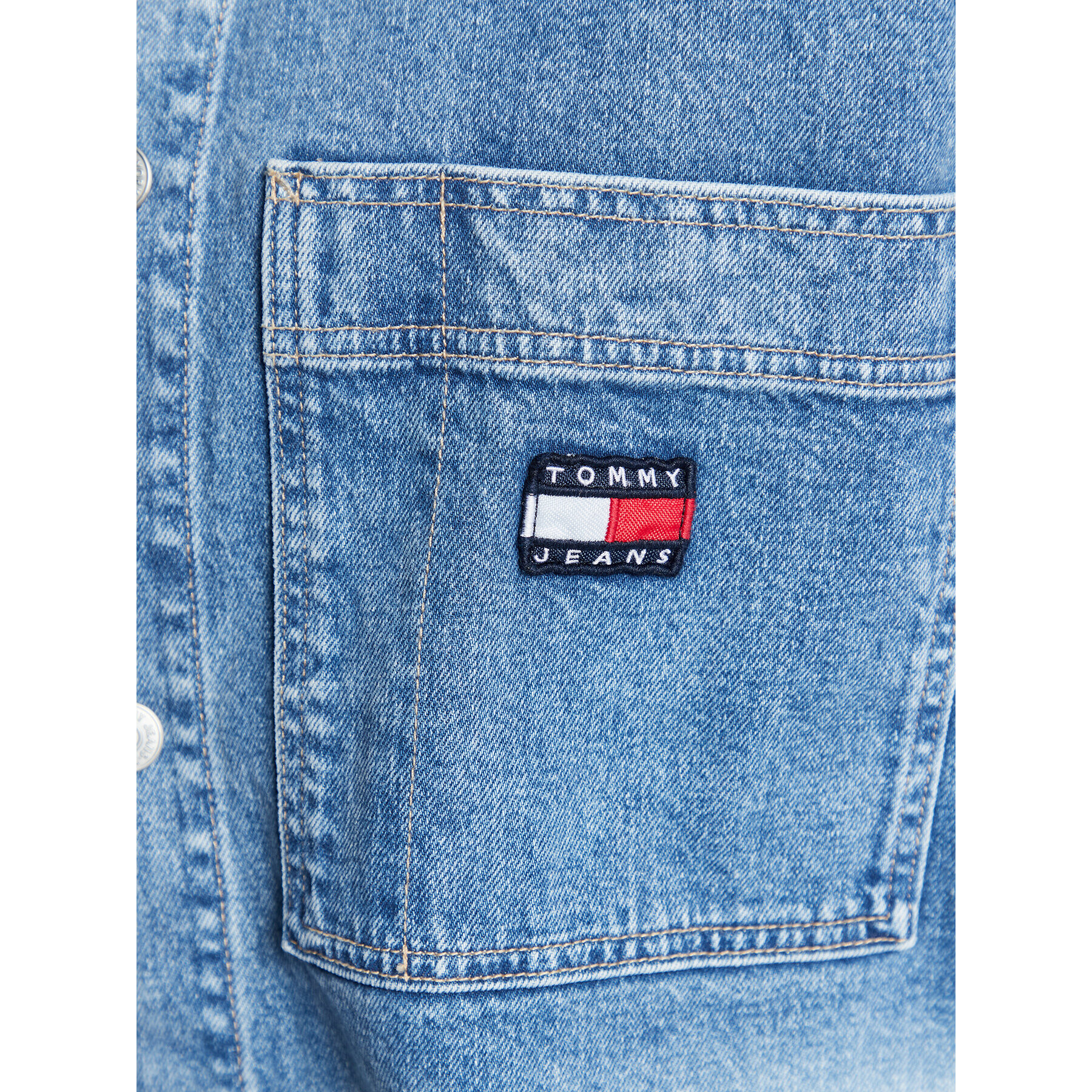 Tommy Jeans Дънково яке DM0DM15624 Син Oversize - Pepit.bg
