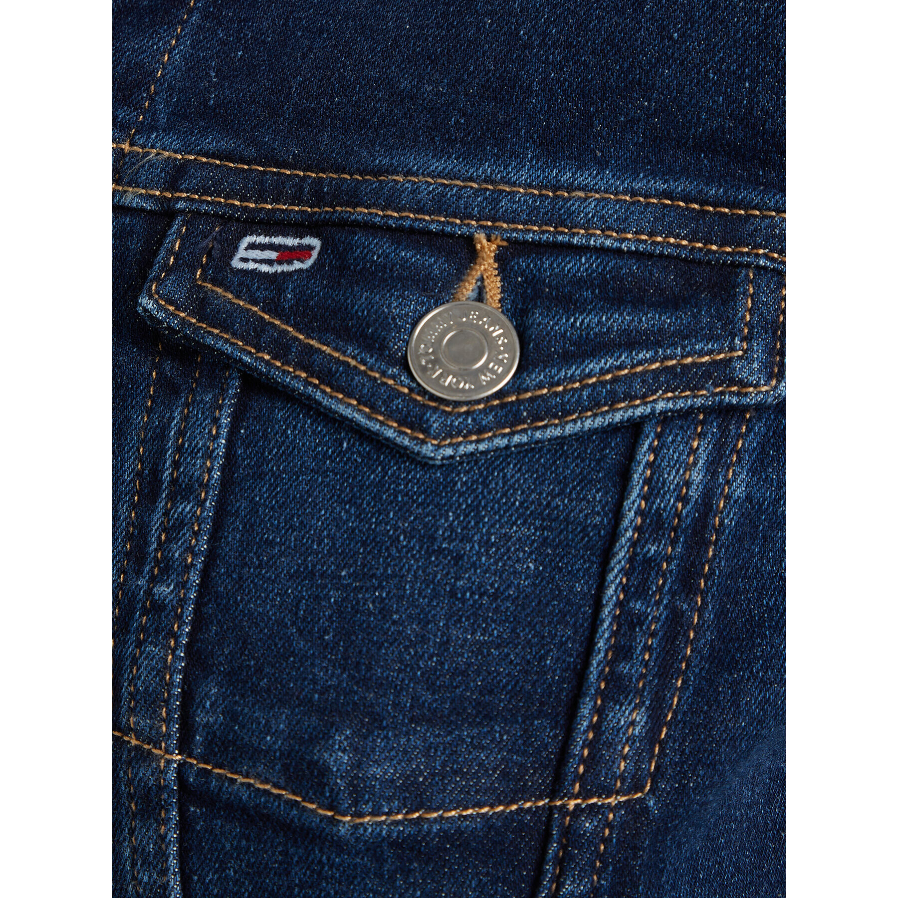 Tommy Jeans Дънково яке DW0DW16058 Тъмносин Regular Fit - Pepit.bg