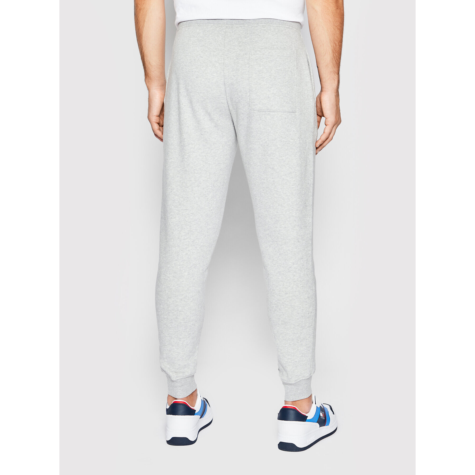Tommy Jeans Долнище анцуг DM0DM15380 Сив Slim Fit - Pepit.bg