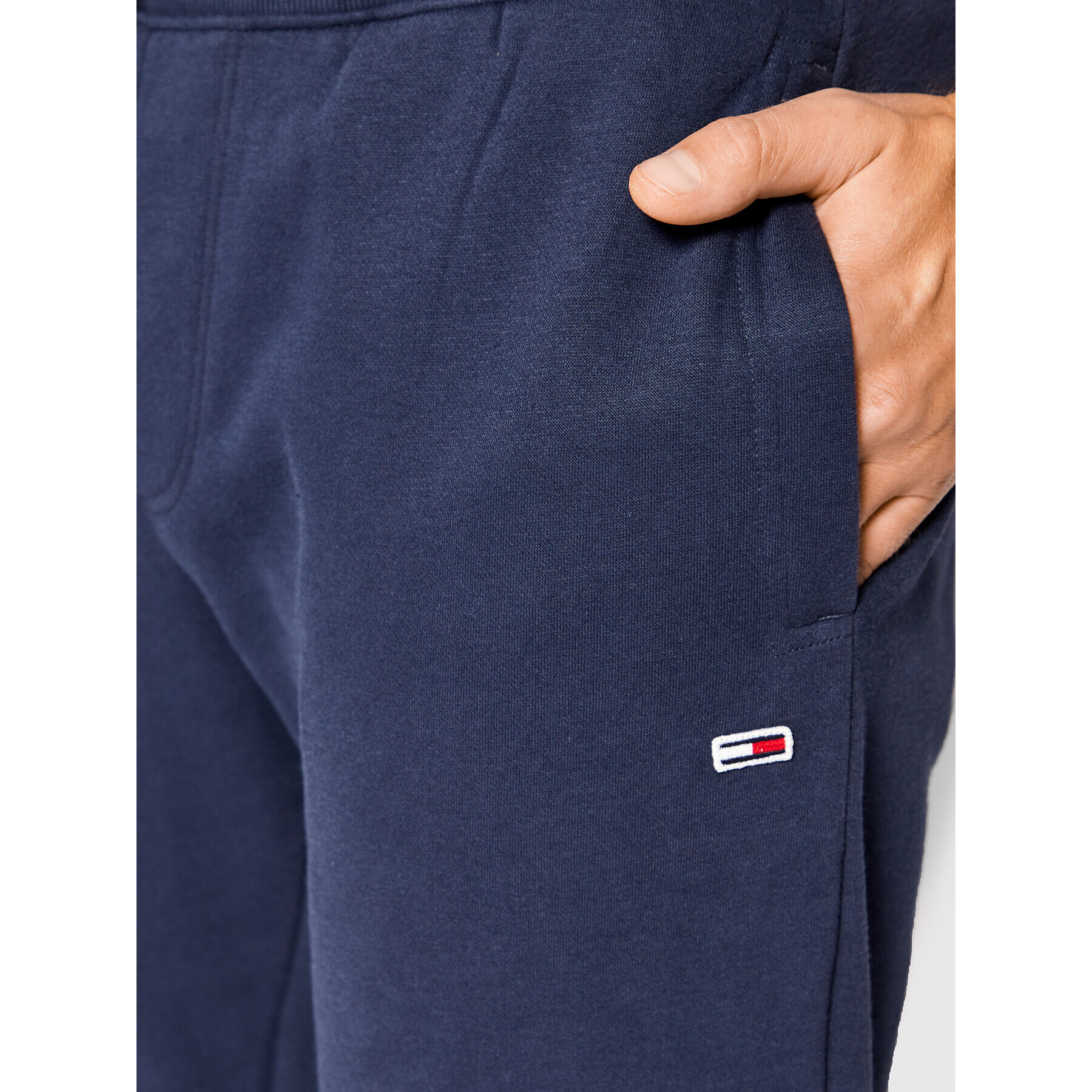 Tommy Jeans Долнище анцуг DM0DM15380 Тъмносин Slim Fit - Pepit.bg
