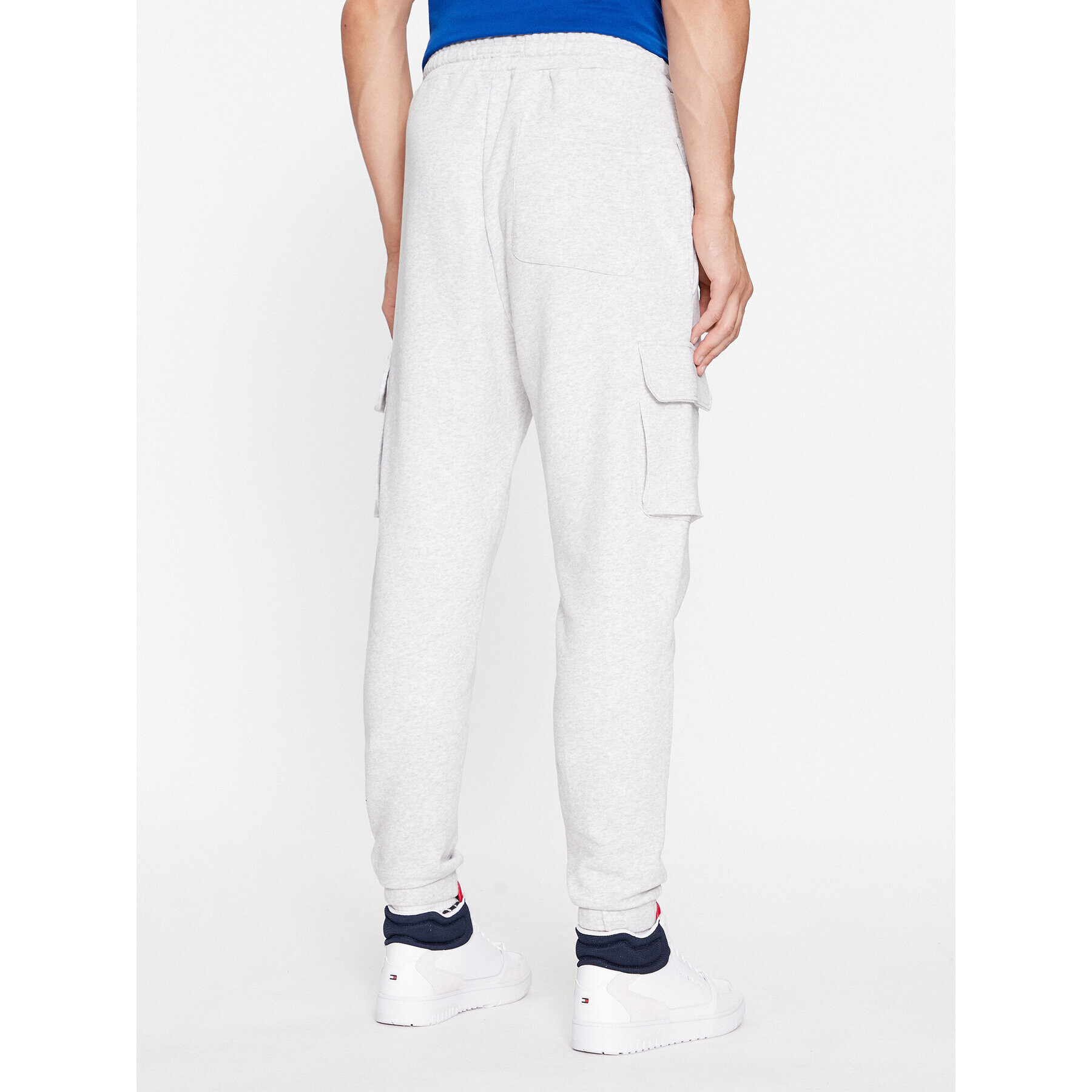Tommy Jeans Долнище анцуг DM0DM17694 Сив Regular Fit - Pepit.bg