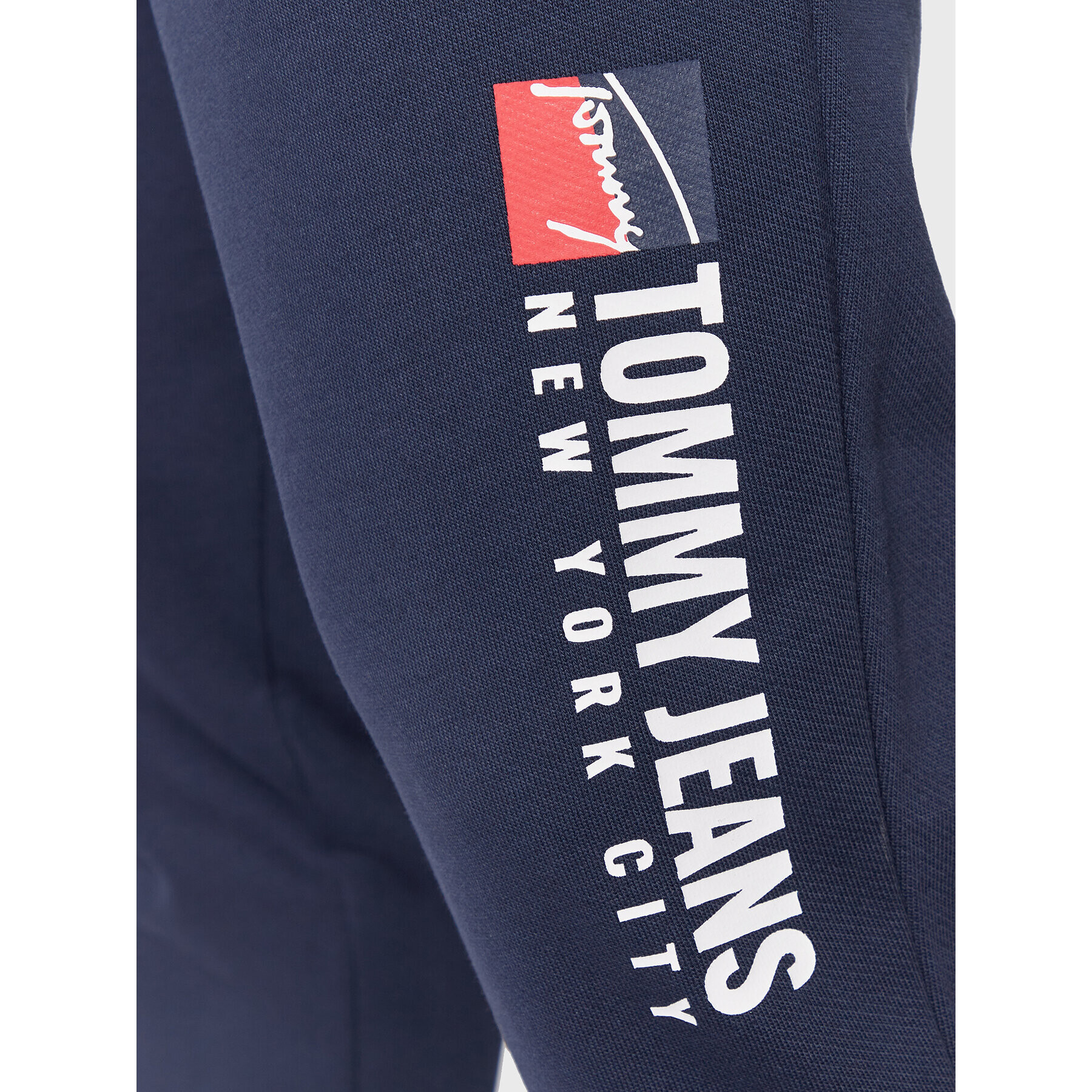 Tommy Jeans Долнище анцуг Entry Athletics DM0DM14273 Тъмносин Regular Fit - Pepit.bg