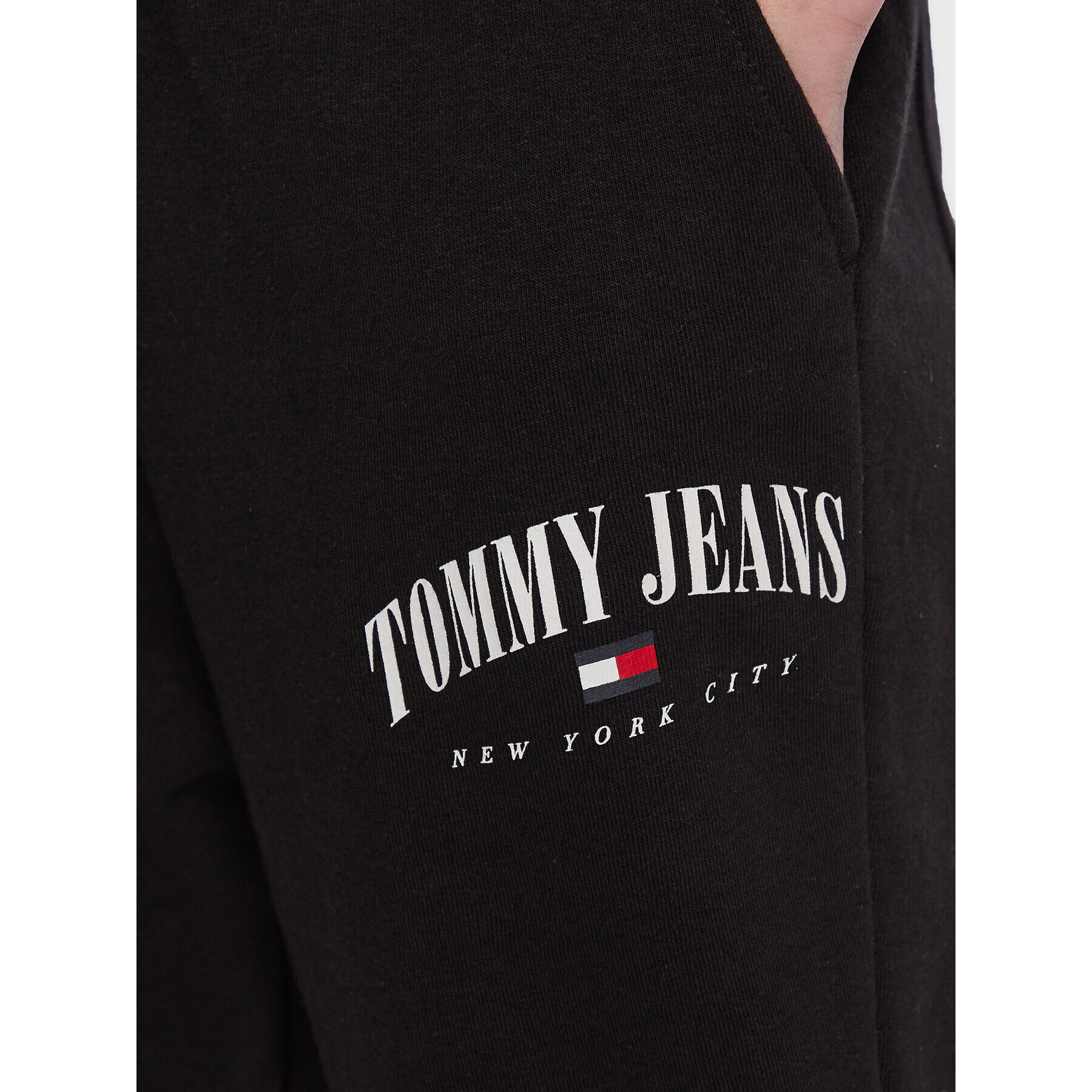 Tommy Jeans Долнище анцуг Lala DW0DW15057 Черен Slim Fit - Pepit.bg