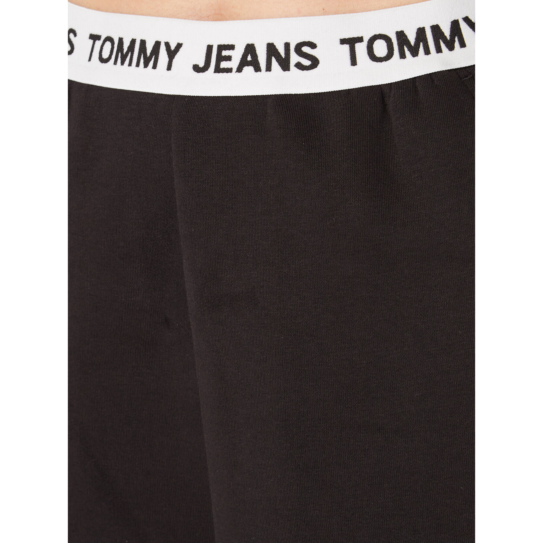 Tommy Jeans Долнище анцуг Logo DW0DW14432 Черен Regular Fit - Pepit.bg