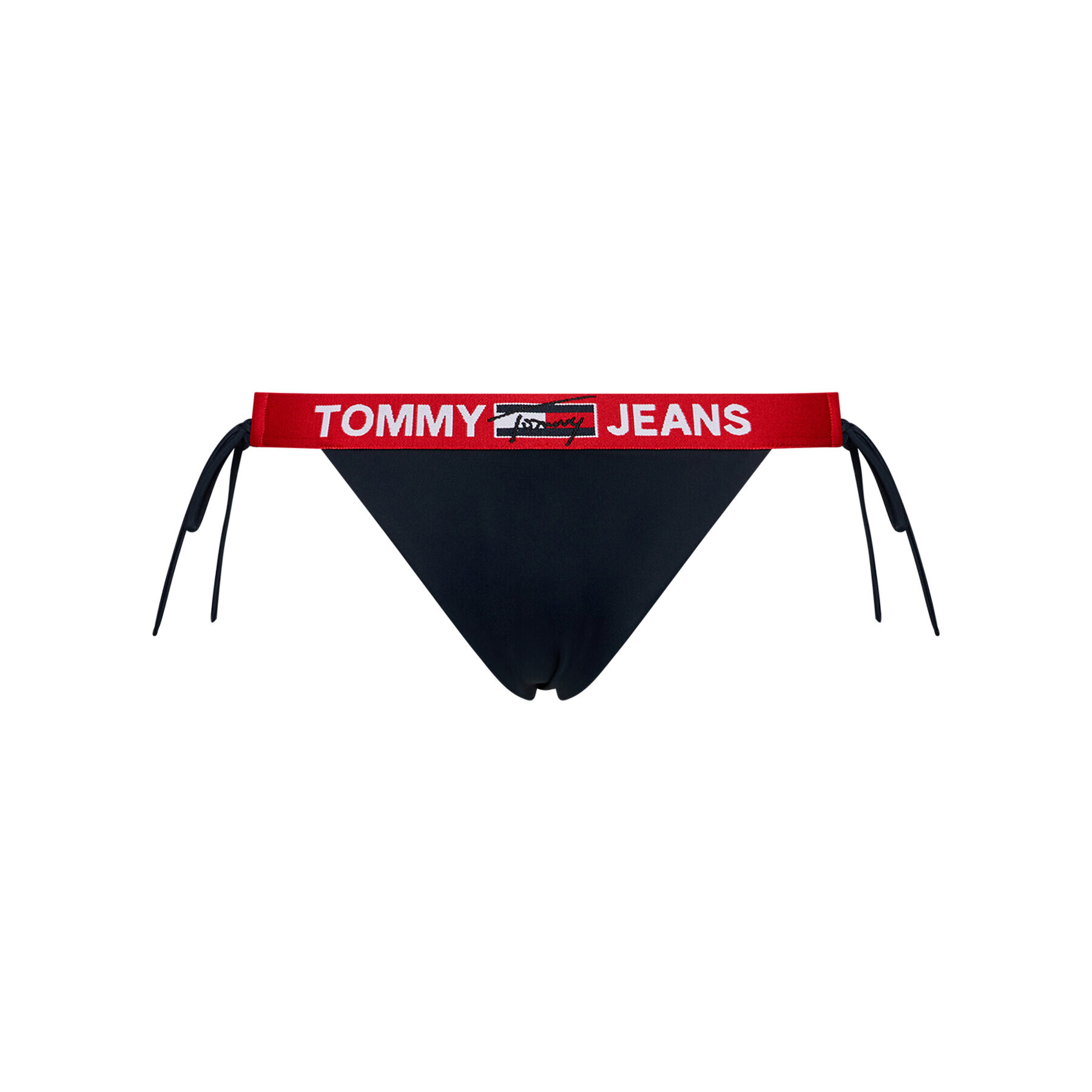 Tommy Jeans Долнище на бански Cheeky String UW0UW02944 Тъмносин - Pepit.bg