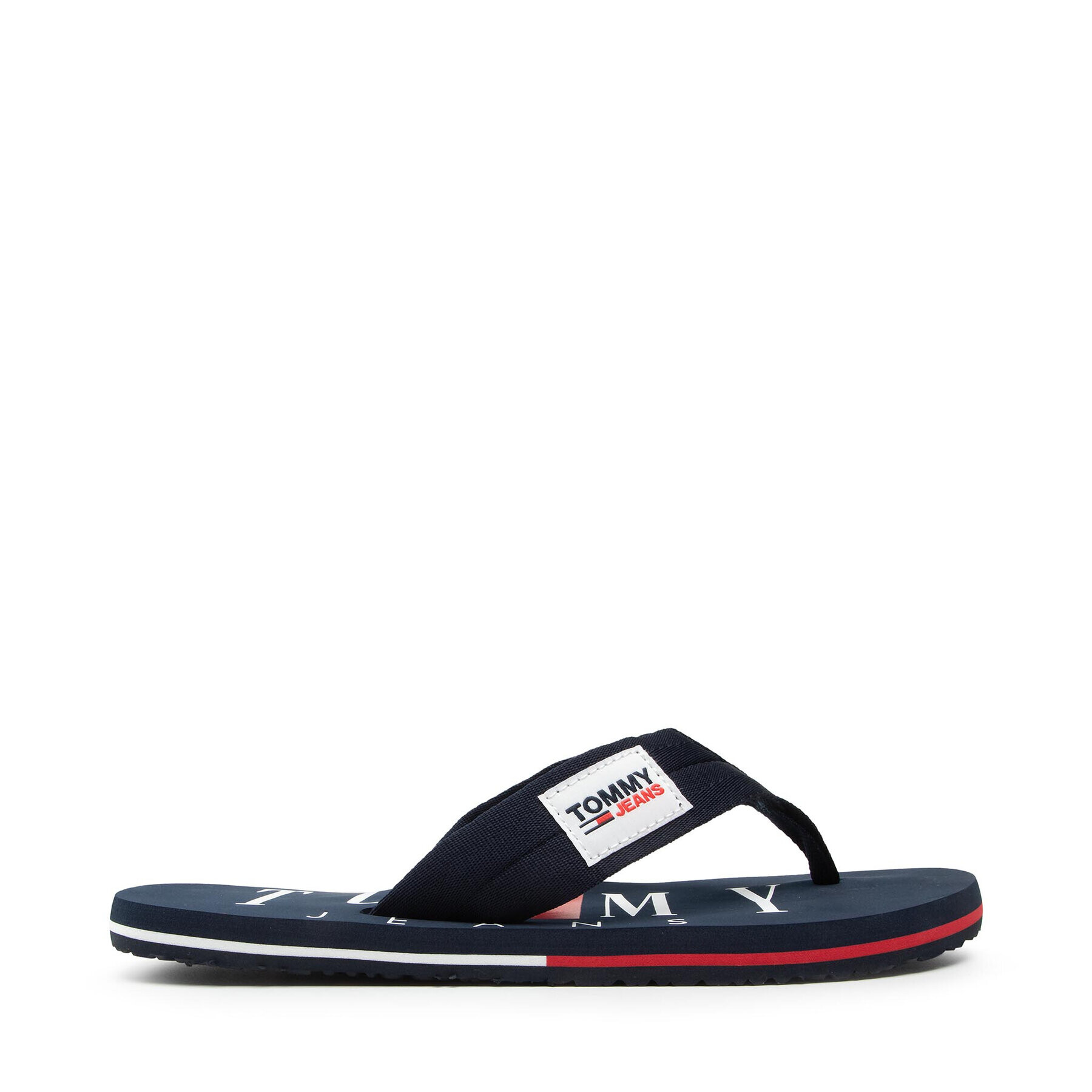 Tommy Jeans Джапанки Beach Sandal EM0EM00691 Тъмносин - Pepit.bg