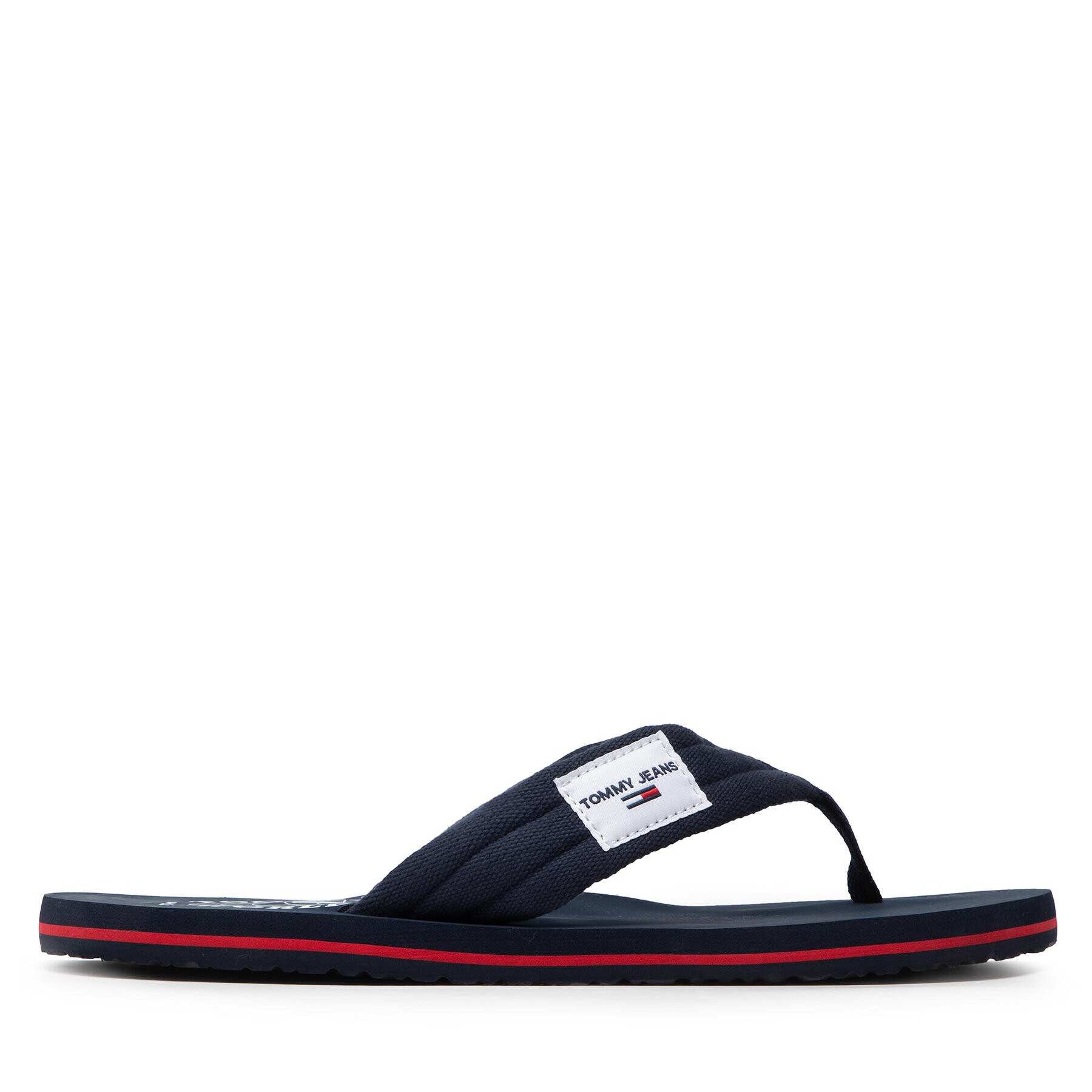 Tommy Jeans Джапанки Beach Sandal EM0EM01002 Тъмносин - Pepit.bg