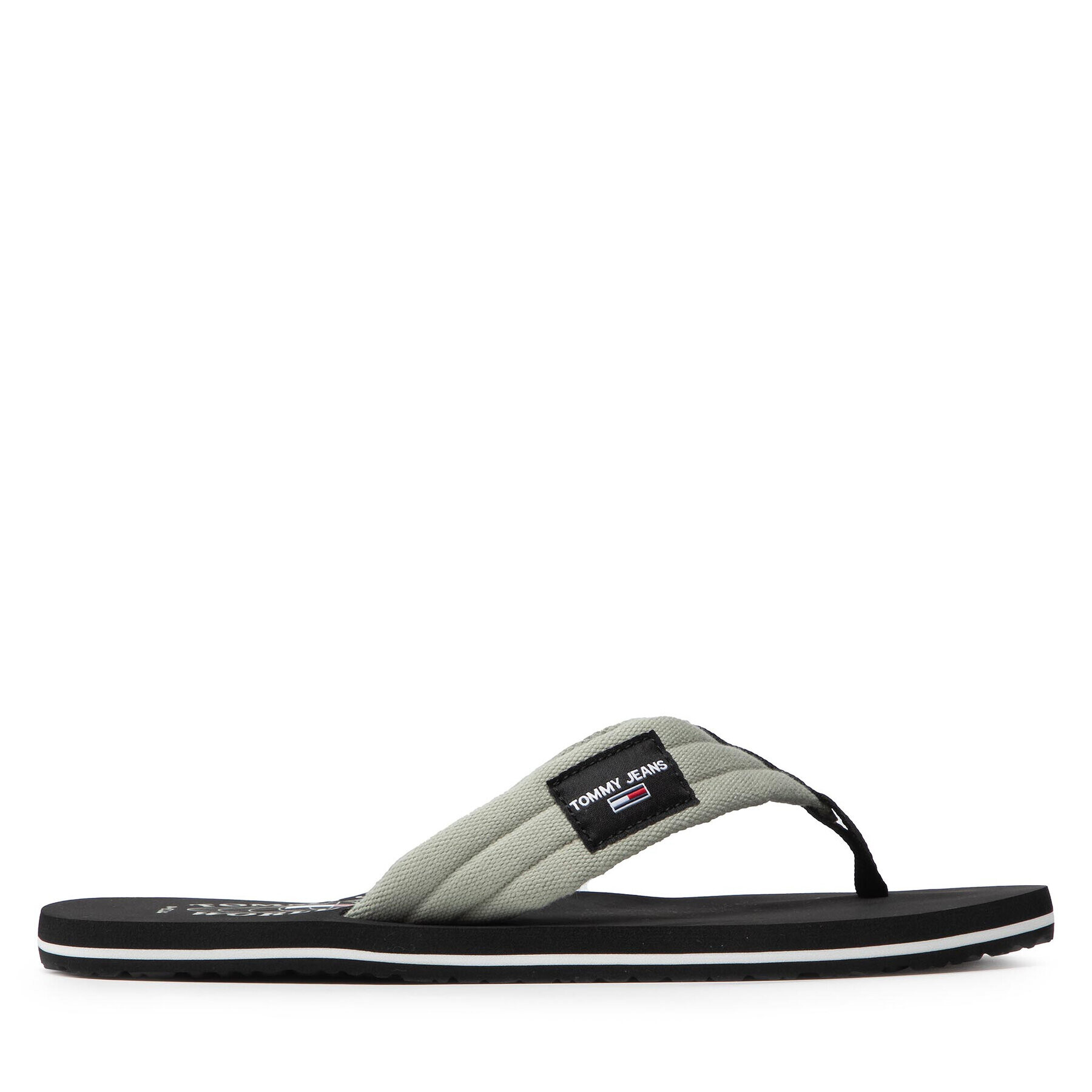 Tommy Jeans Джапанки Beach Sandal EM0EM01002 Зелен - Pepit.bg