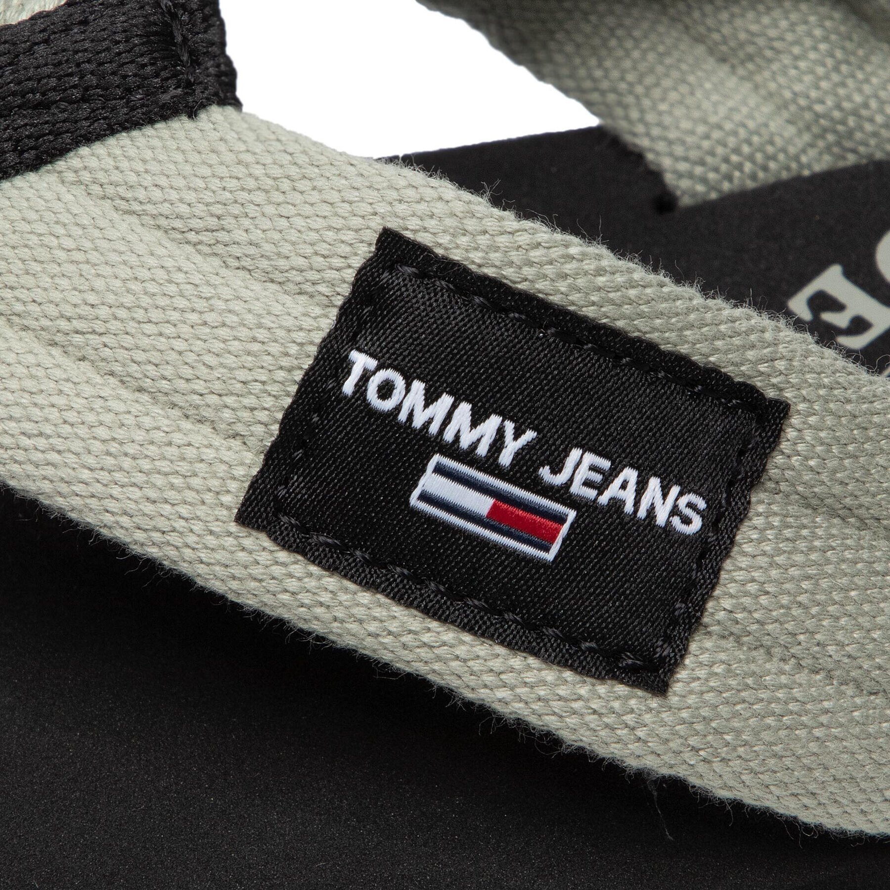 Tommy Jeans Джапанки Beach Sandal EM0EM01002 Зелен - Pepit.bg