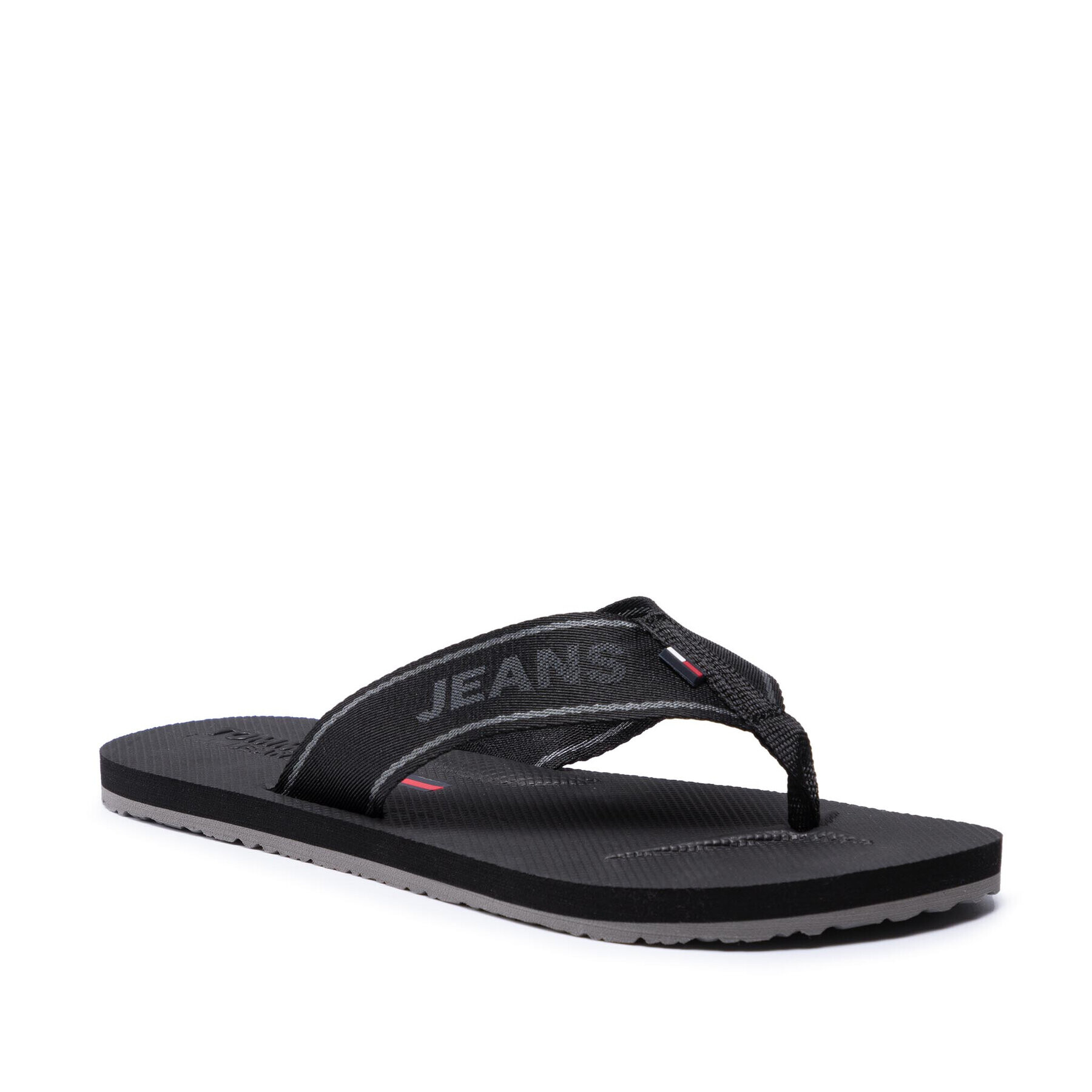 Tommy Jeans Джапанки Comfort Footbed Beach Sandal EM0EM00693 Черен - Pepit.bg