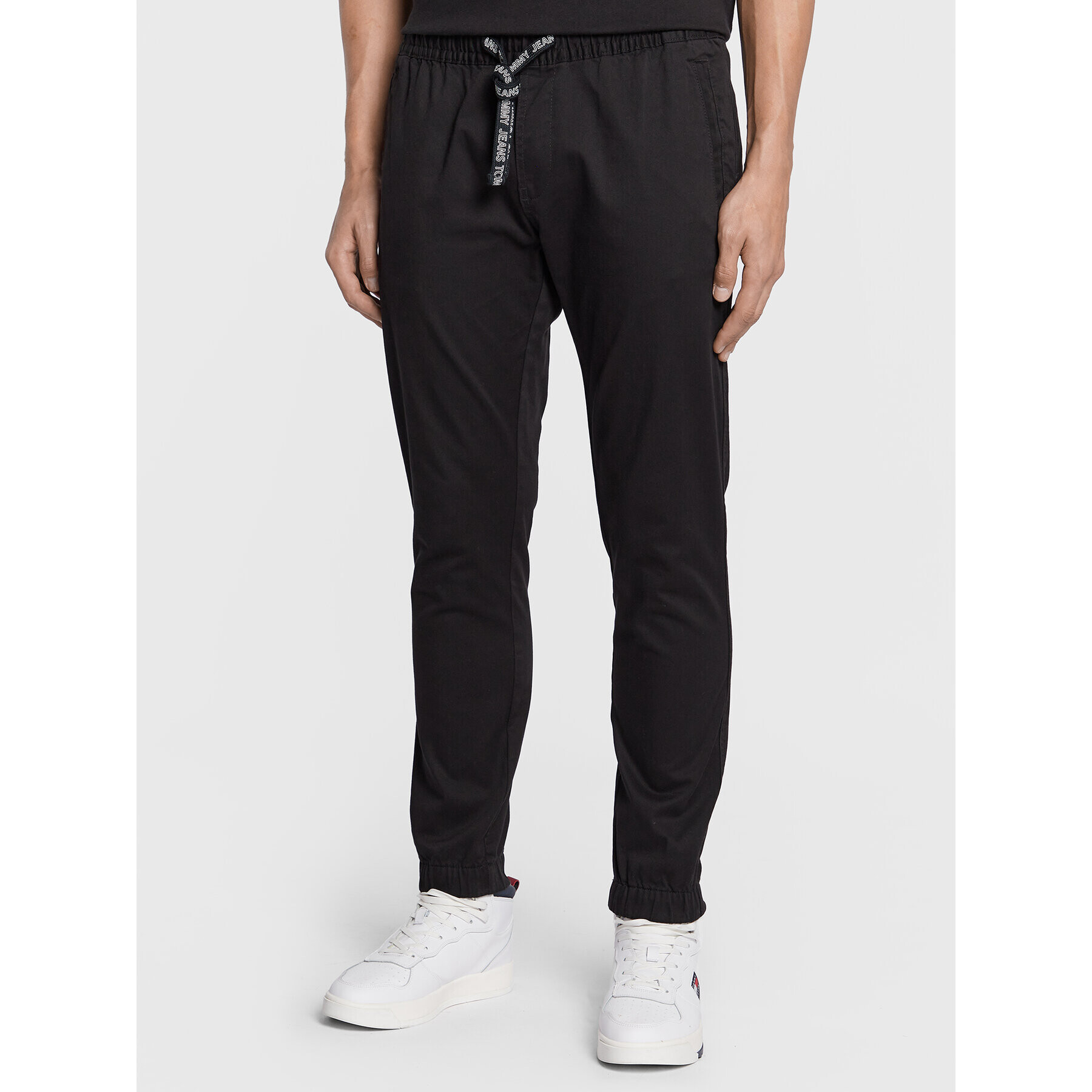 Tommy Jeans Джогъри Scanton DM0DM14471 Черен Slim Fit - Pepit.bg