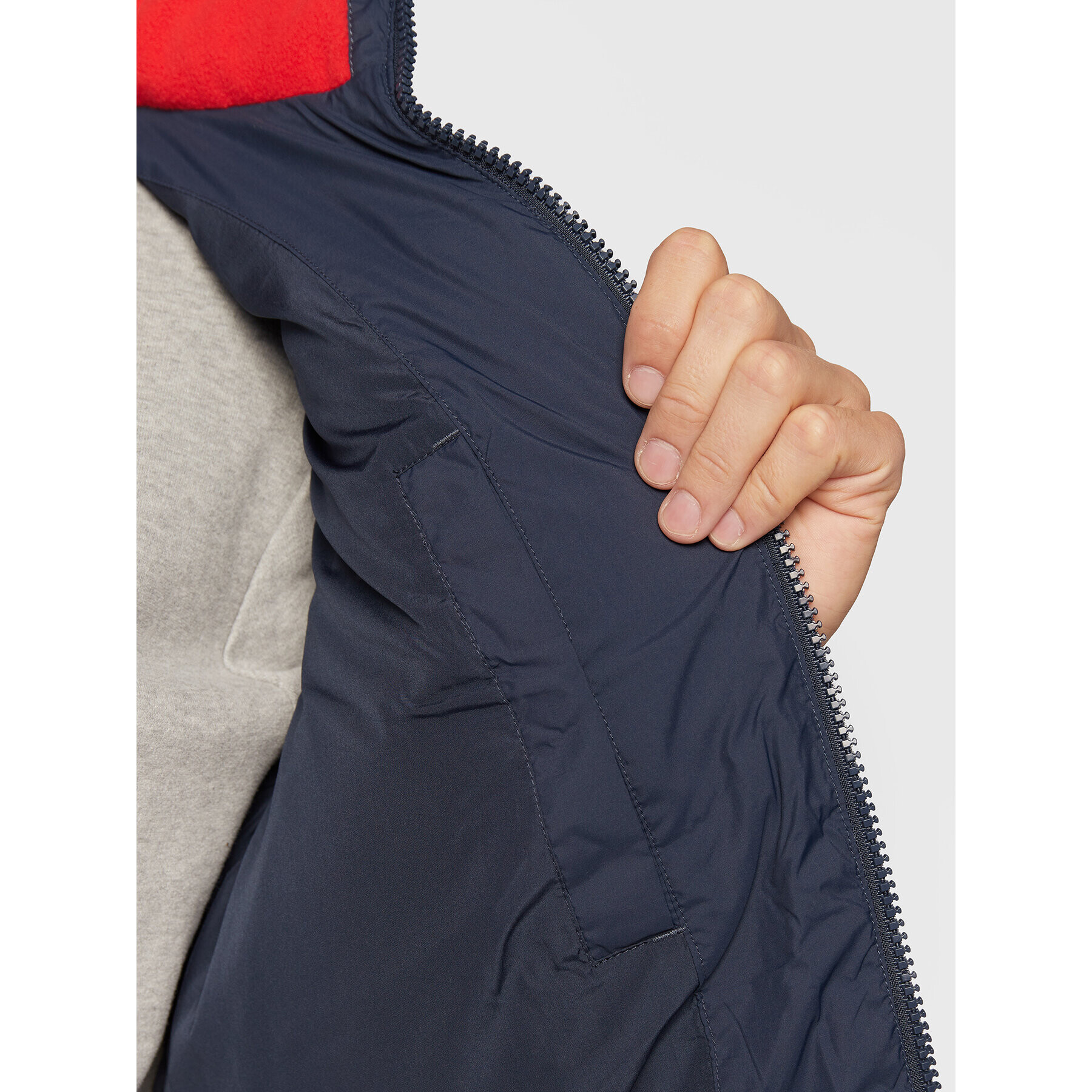 Tommy Jeans Елек Essential DM0DM15449 Тъмносин Regular Fit - Pepit.bg