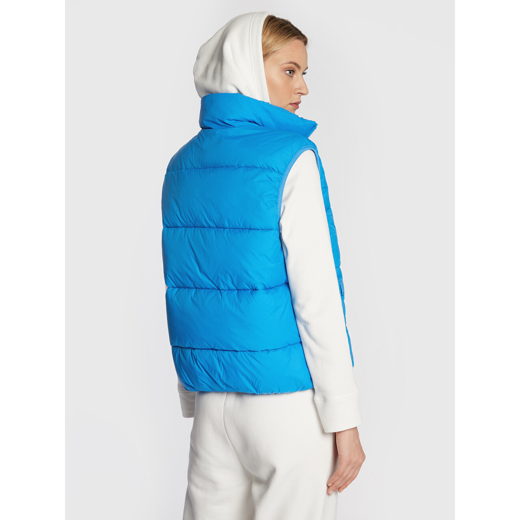 Tommy Jeans Елек Reverse Monogram DW0DW13750 Син Regular Fit - Pepit.bg