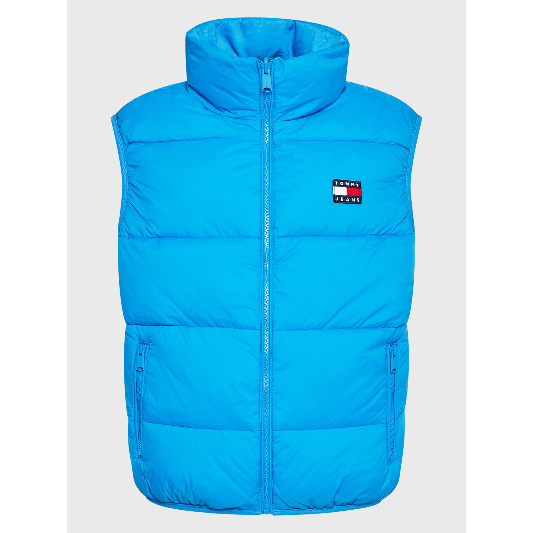 Tommy Jeans Елек Reverse Monogram DW0DW13750 Син Regular Fit - Pepit.bg