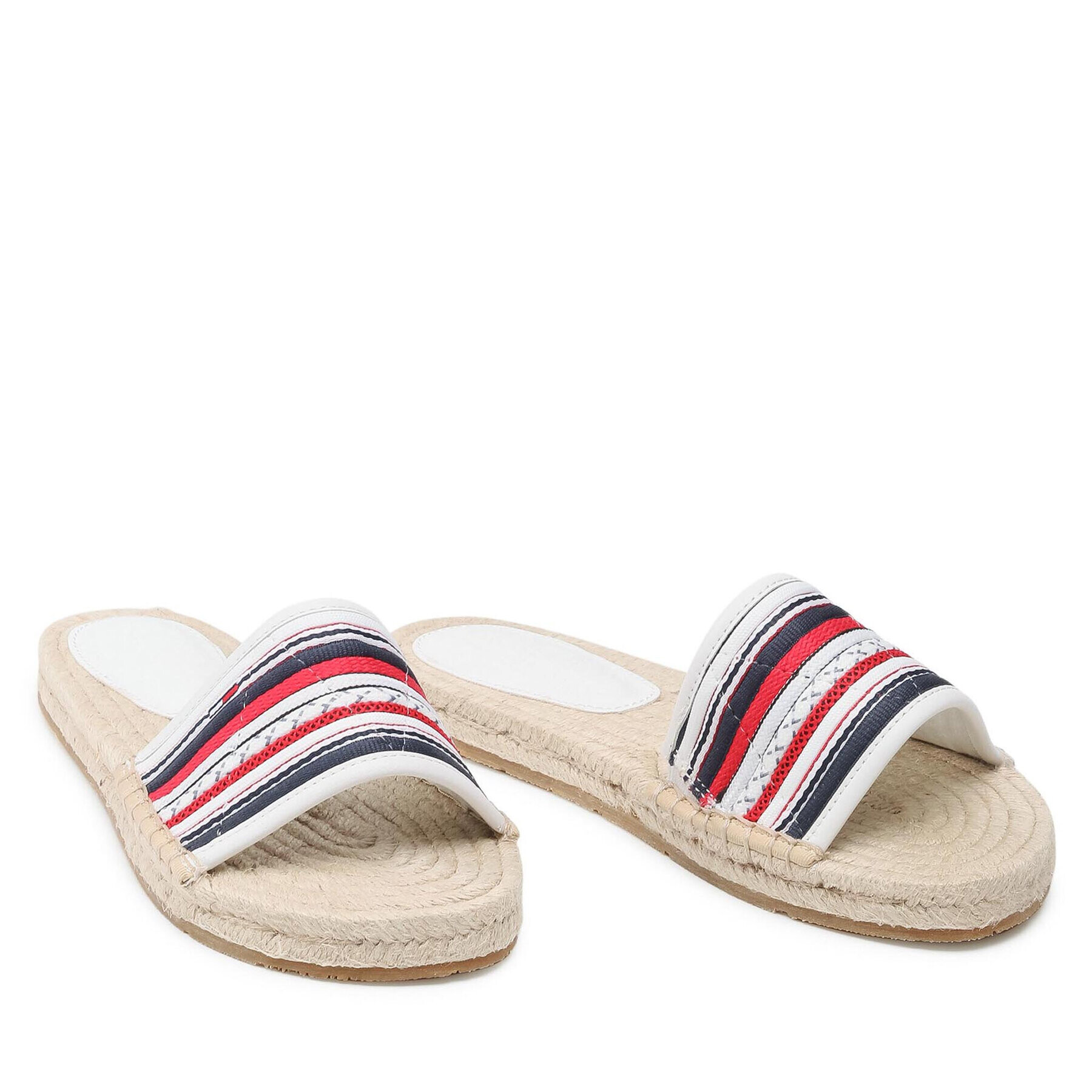 Tommy Jeans Еспадрили Colored Laces Flat Sandal EN0EN01438 Цветен - Pepit.bg