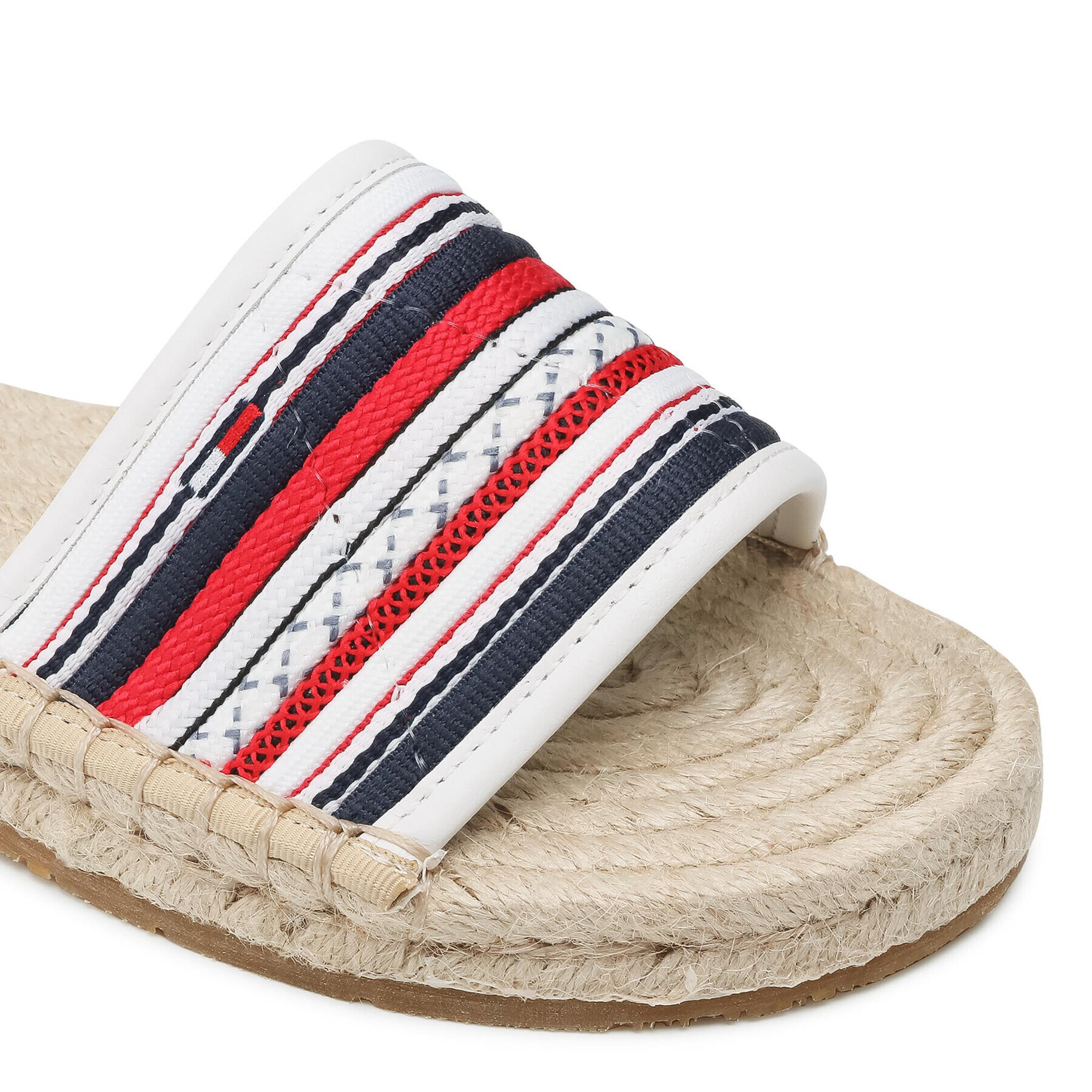 Tommy Jeans Еспадрили Colored Laces Flat Sandal EN0EN01438 Цветен - Pepit.bg