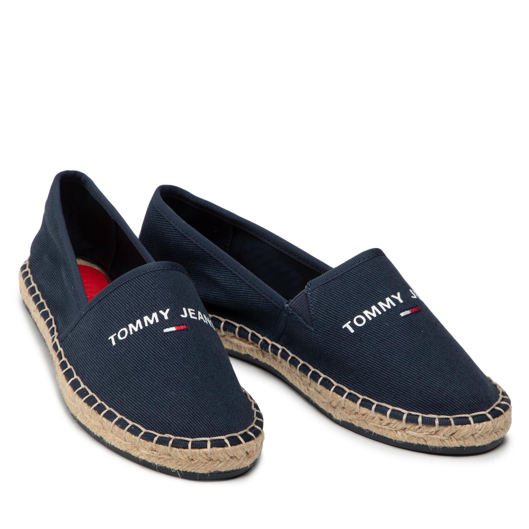 Tommy Jeans Еспадрили Espadrille EN0EN01815 Тъмносин - Pepit.bg