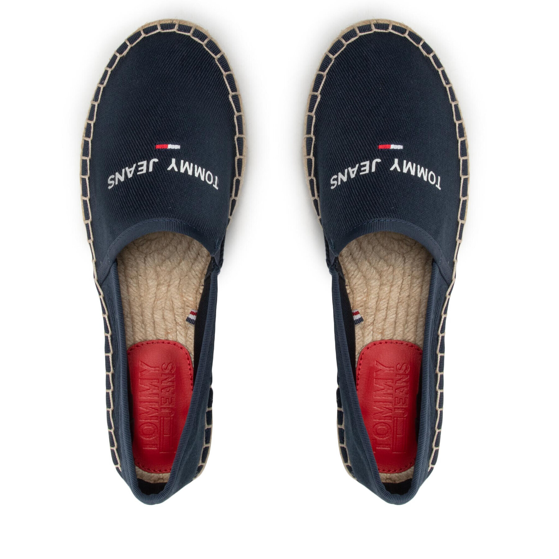 Tommy Jeans Еспадрили Espadrille EN0EN01815 Тъмносин - Pepit.bg