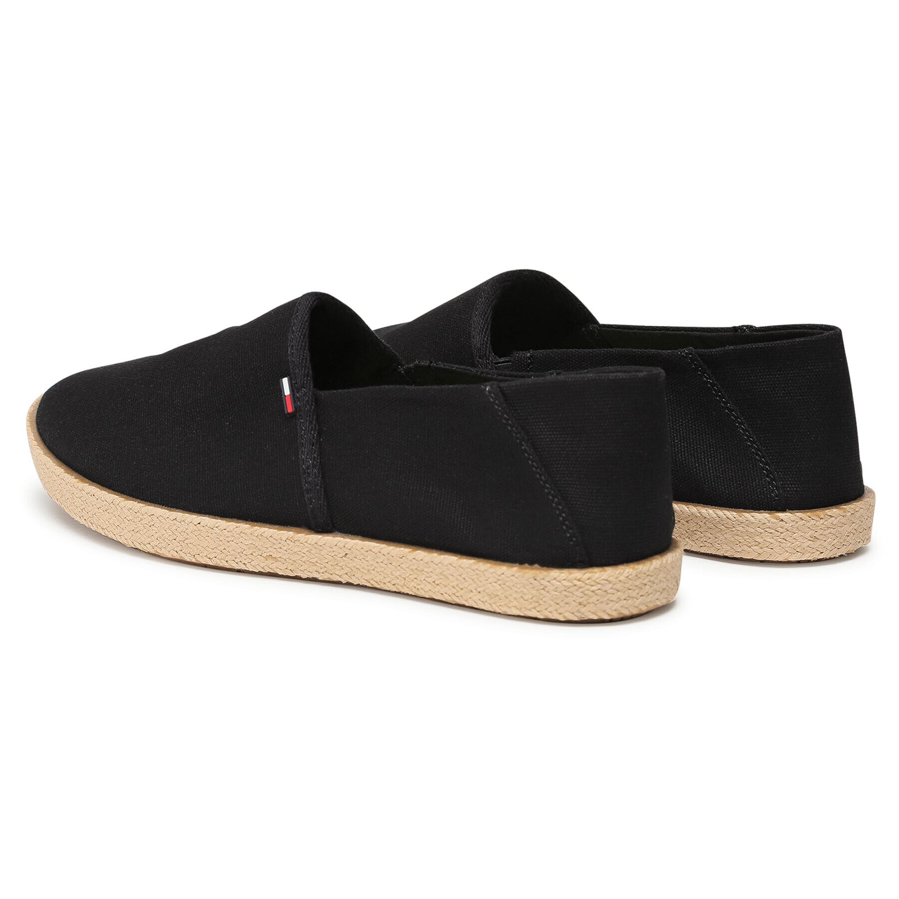 Tommy Jeans Еспадрили Essential Espadrille EM0EM00677 Черен - Pepit.bg