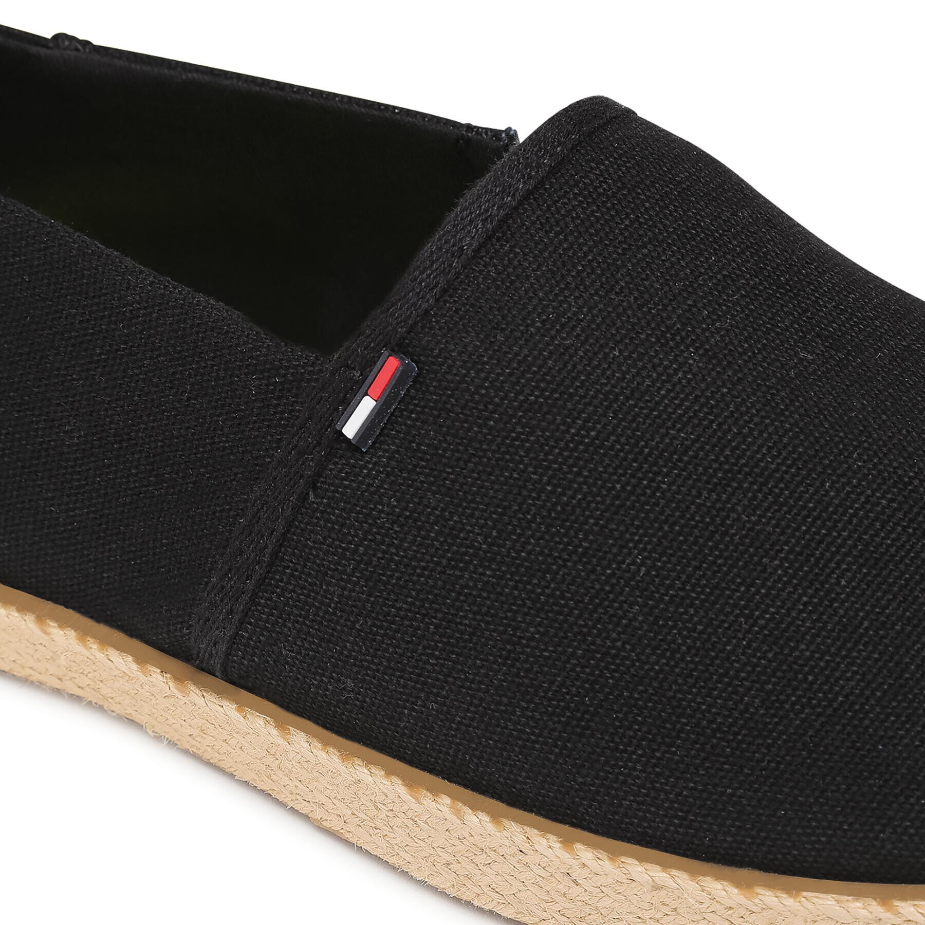 Tommy Jeans Еспадрили Essential Espadrille EM0EM00677 Черен - Pepit.bg