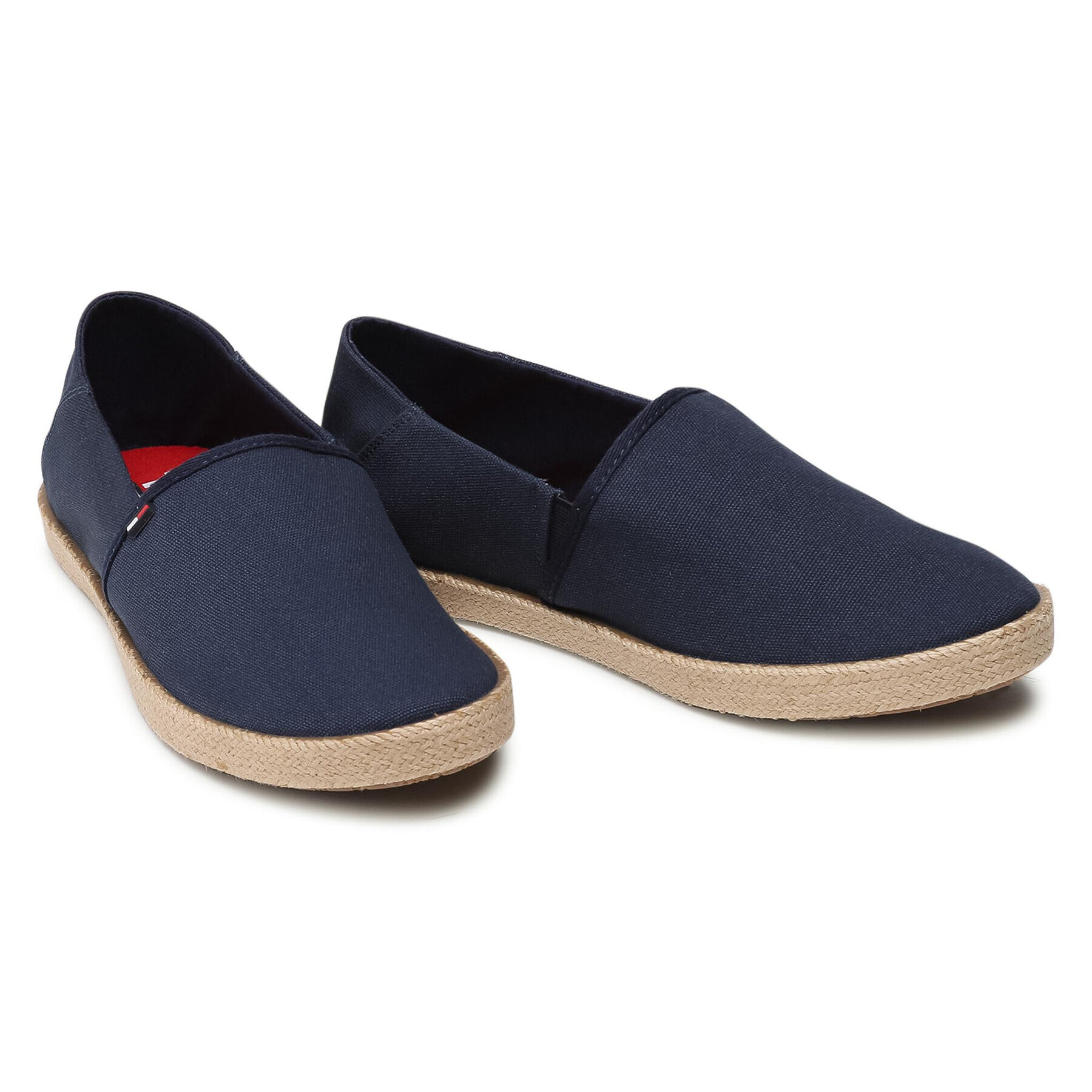 Tommy Jeans Еспадрили Essential Espadrille EM0EM00677 Тъмносин - Pepit.bg