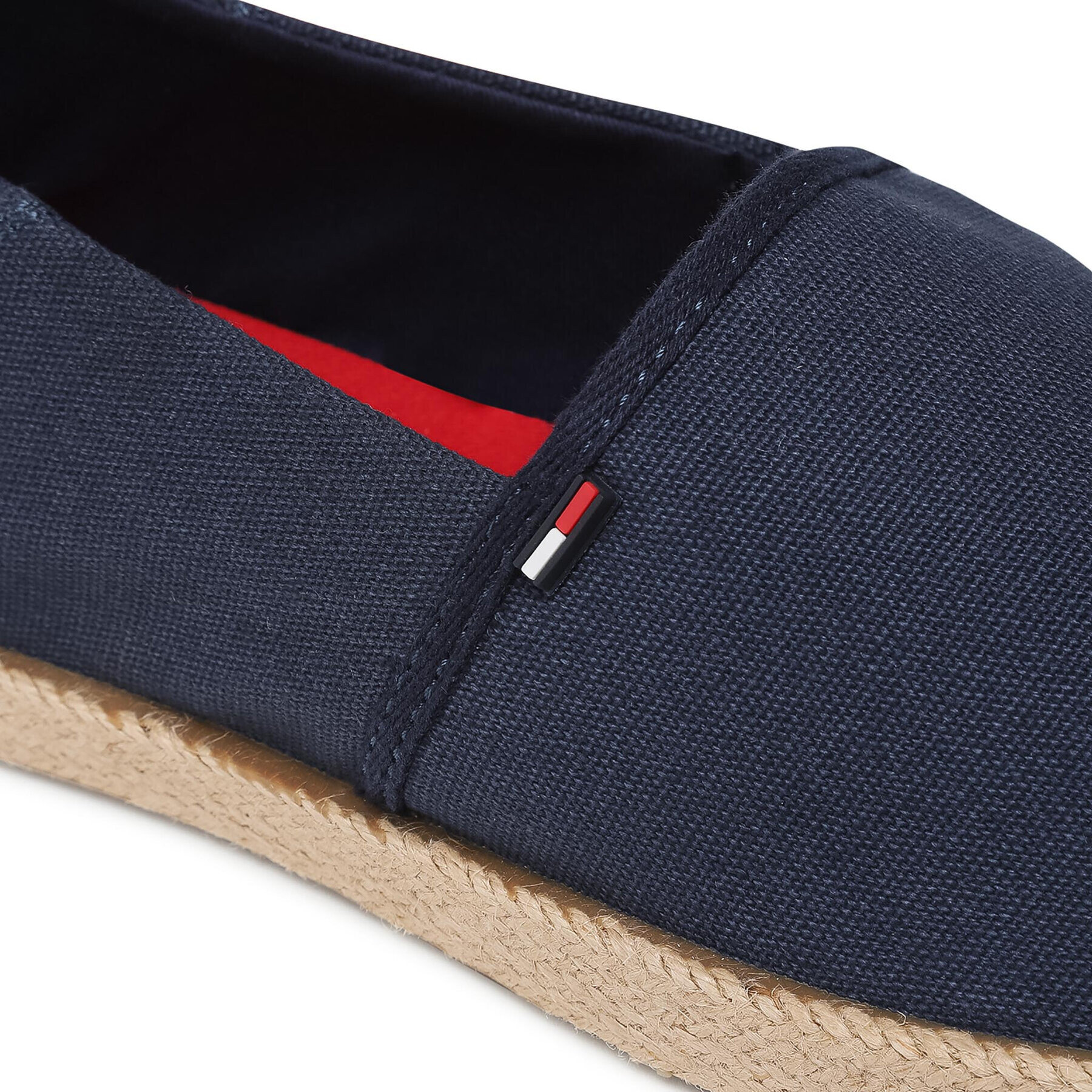 Tommy Jeans Еспадрили Essential Espadrille EM0EM00677 Тъмносин - Pepit.bg