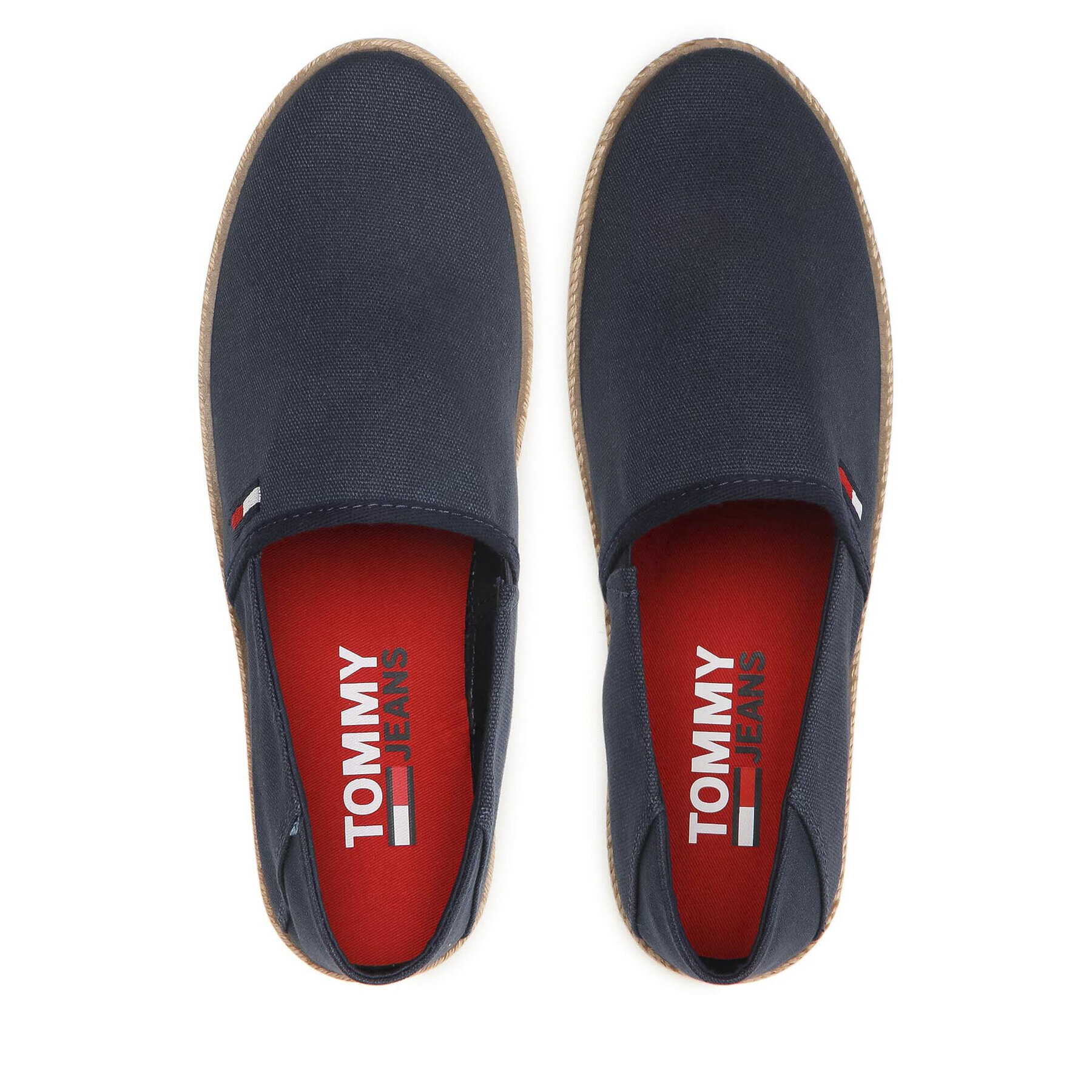 Tommy Jeans Еспадрили Essential Espadrille EM0EM00773 Тъмносин - Pepit.bg