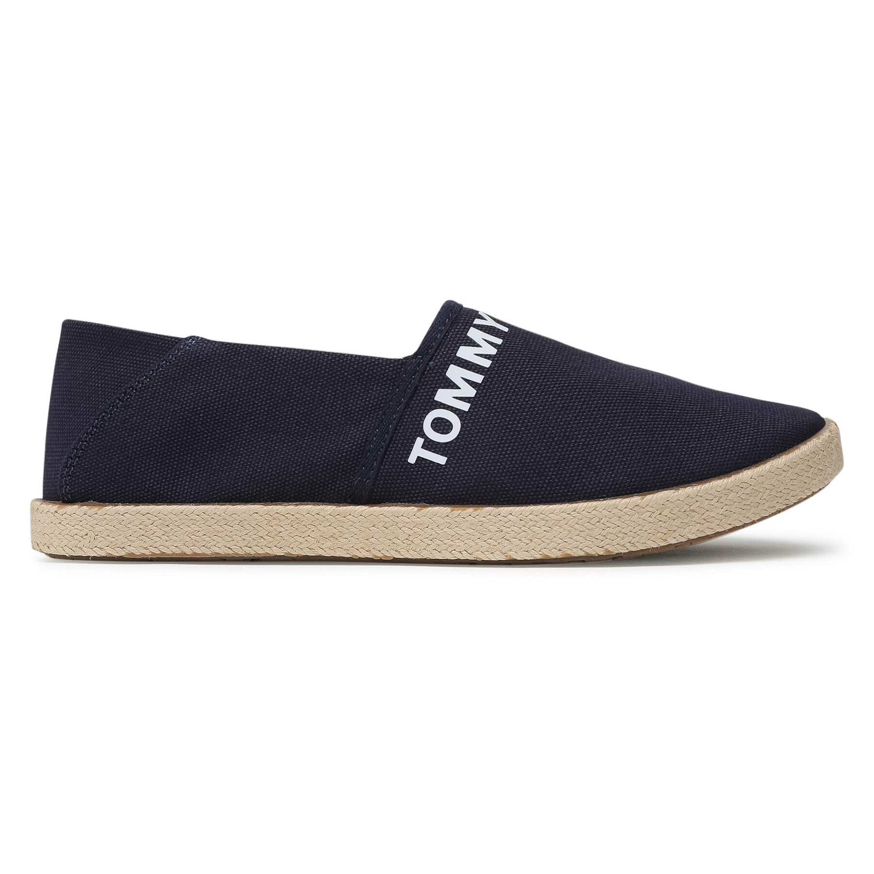 Tommy Jeans Еспадрили Logo Espadrille EM0EM00676C87 Тъмносин - Pepit.bg