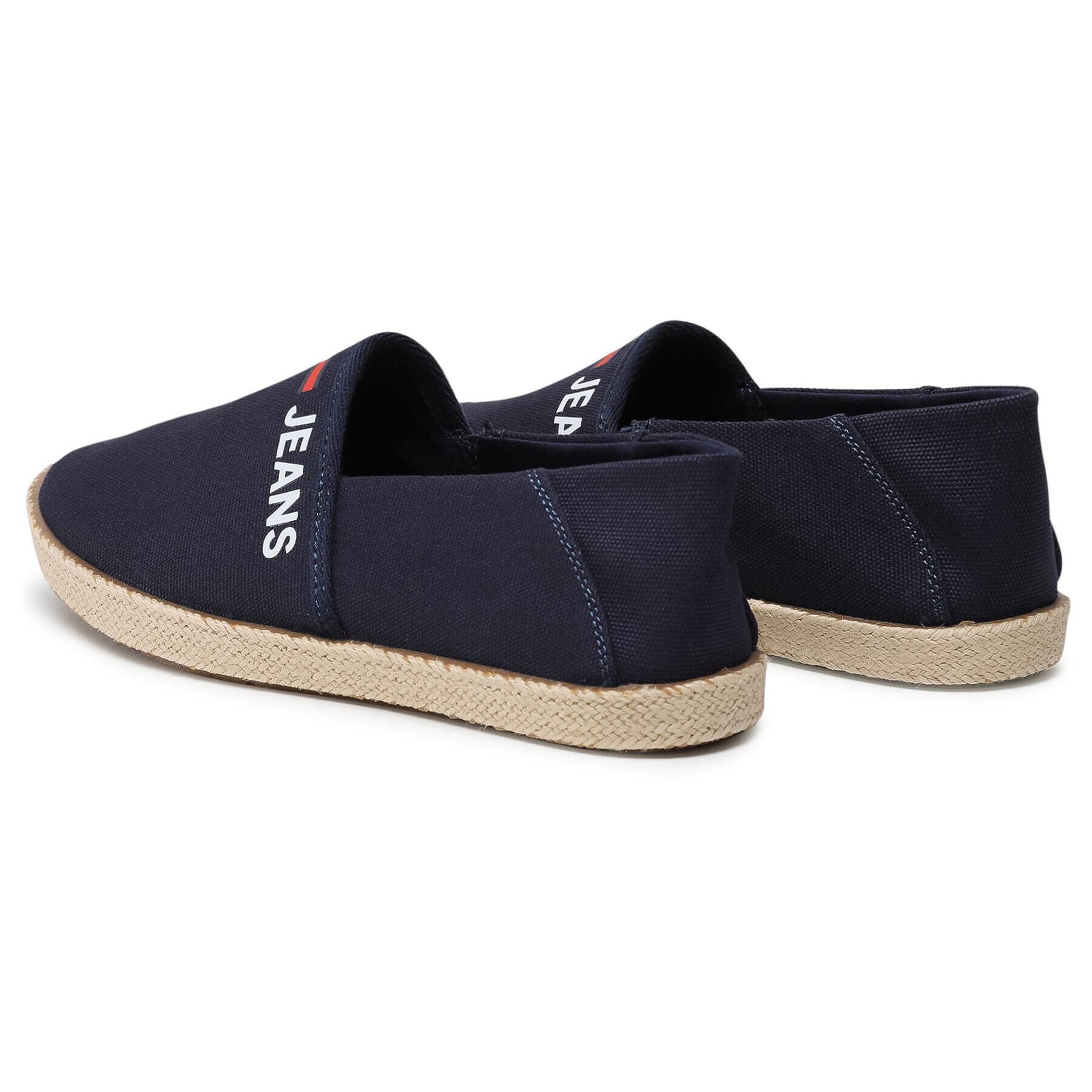 Tommy Jeans Еспадрили Logo Espadrille EM0EM00676C87 Тъмносин - Pepit.bg