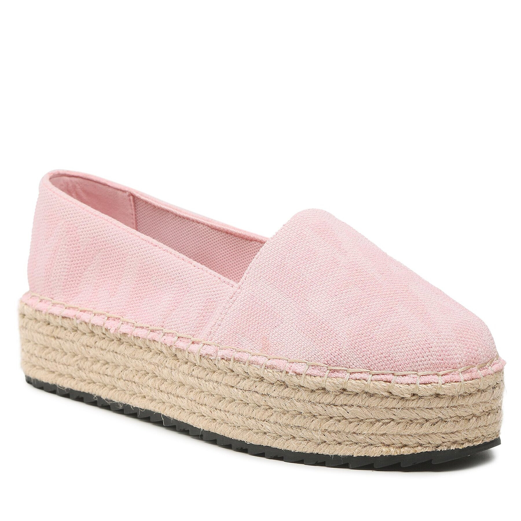 Tommy Jeans Еспадрили Logomania Espadrille EN0EN02079 Розов - Pepit.bg