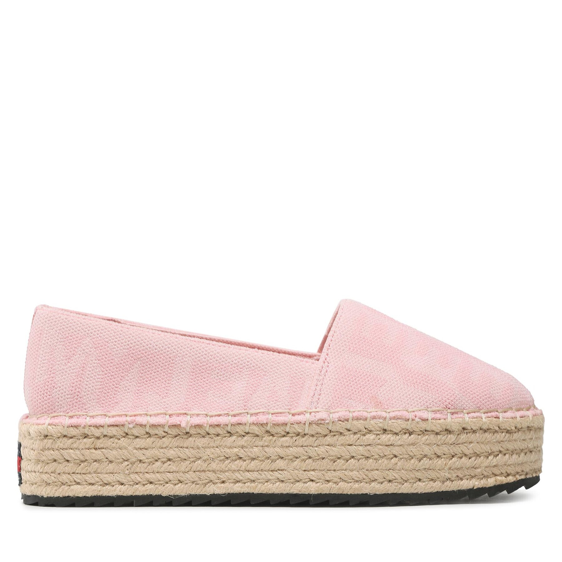 Tommy Jeans Еспадрили Logomania Espadrille EN0EN02079 Розов - Pepit.bg