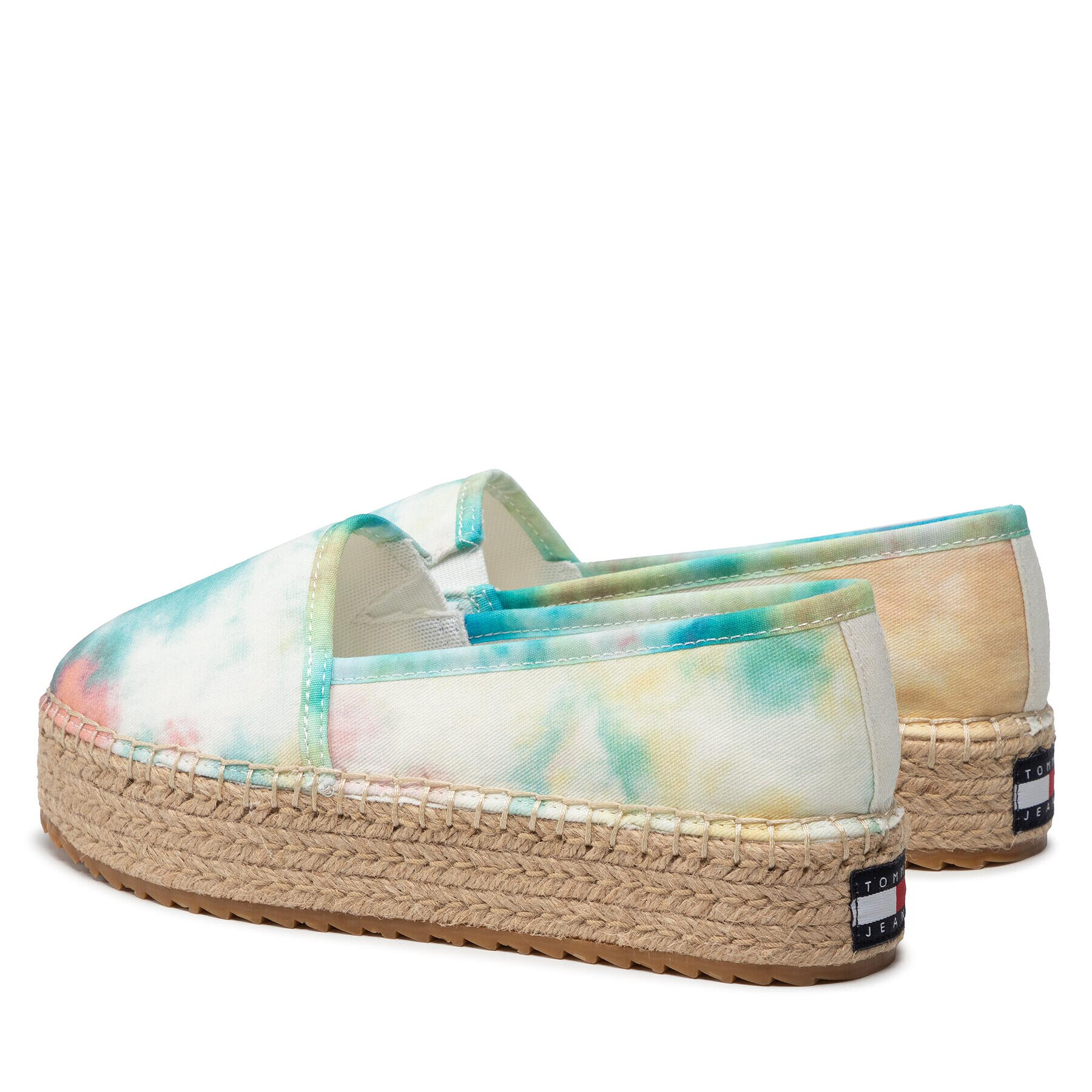 Tommy Jeans Еспадрили Tie Dye Espadrille EN0EN01888 Цветен - Pepit.bg