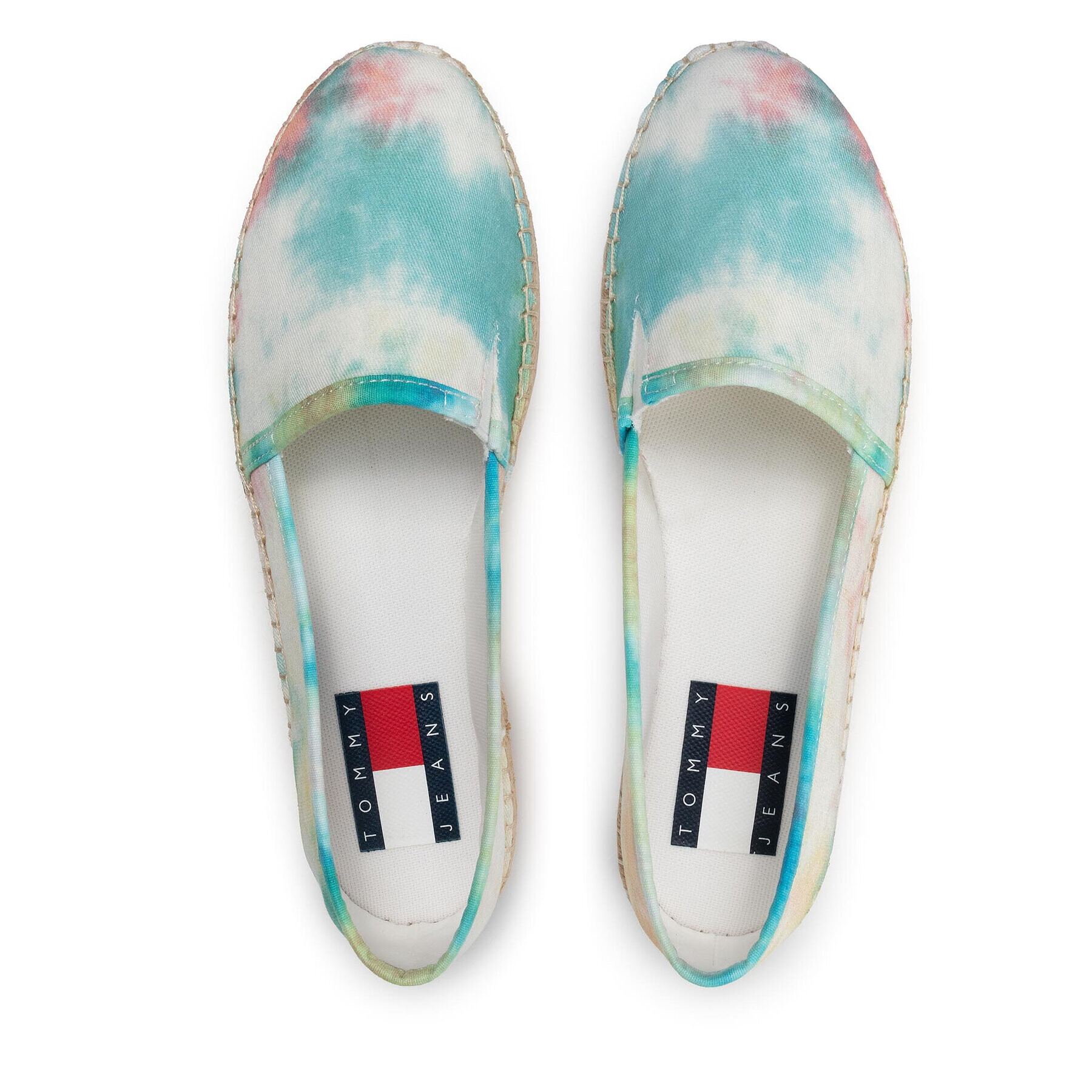 Tommy Jeans Еспадрили Tie Dye Espadrille EN0EN01888 Цветен - Pepit.bg