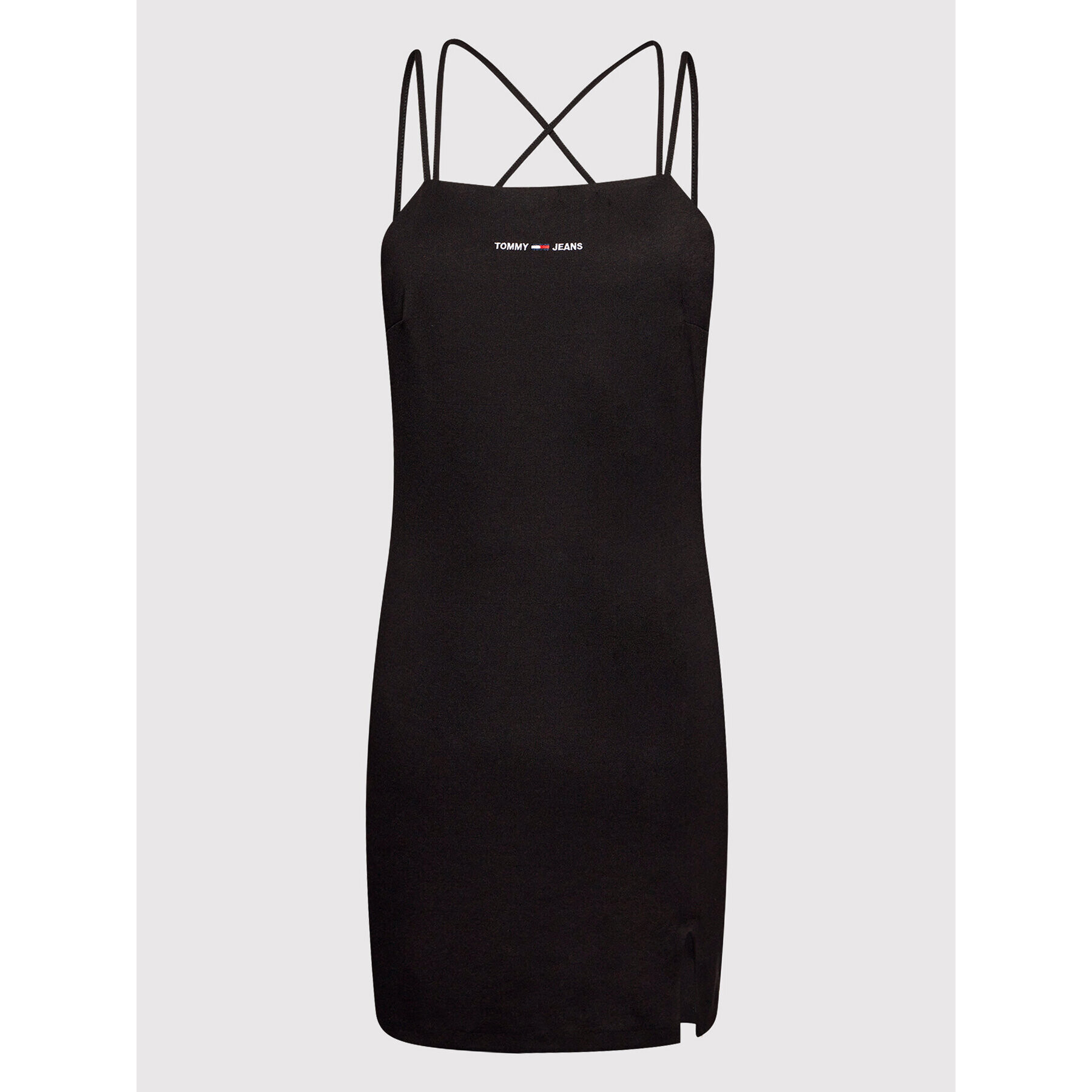 Tommy Jeans Ежедневна рокля Bodycon DW0DW11852 Черен Slim Fit - Pepit.bg